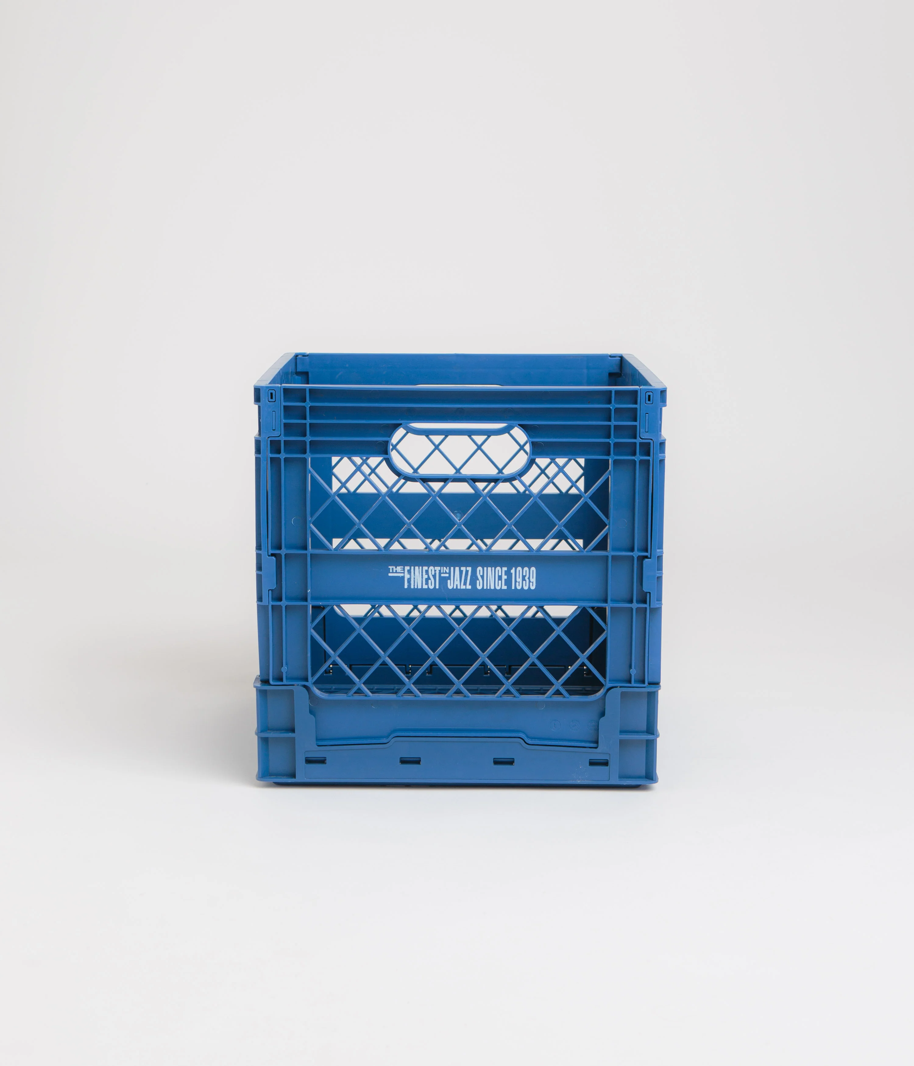 Butter Goods x Blue Note Collapsible Record Crate - Royal Blue - Image 2