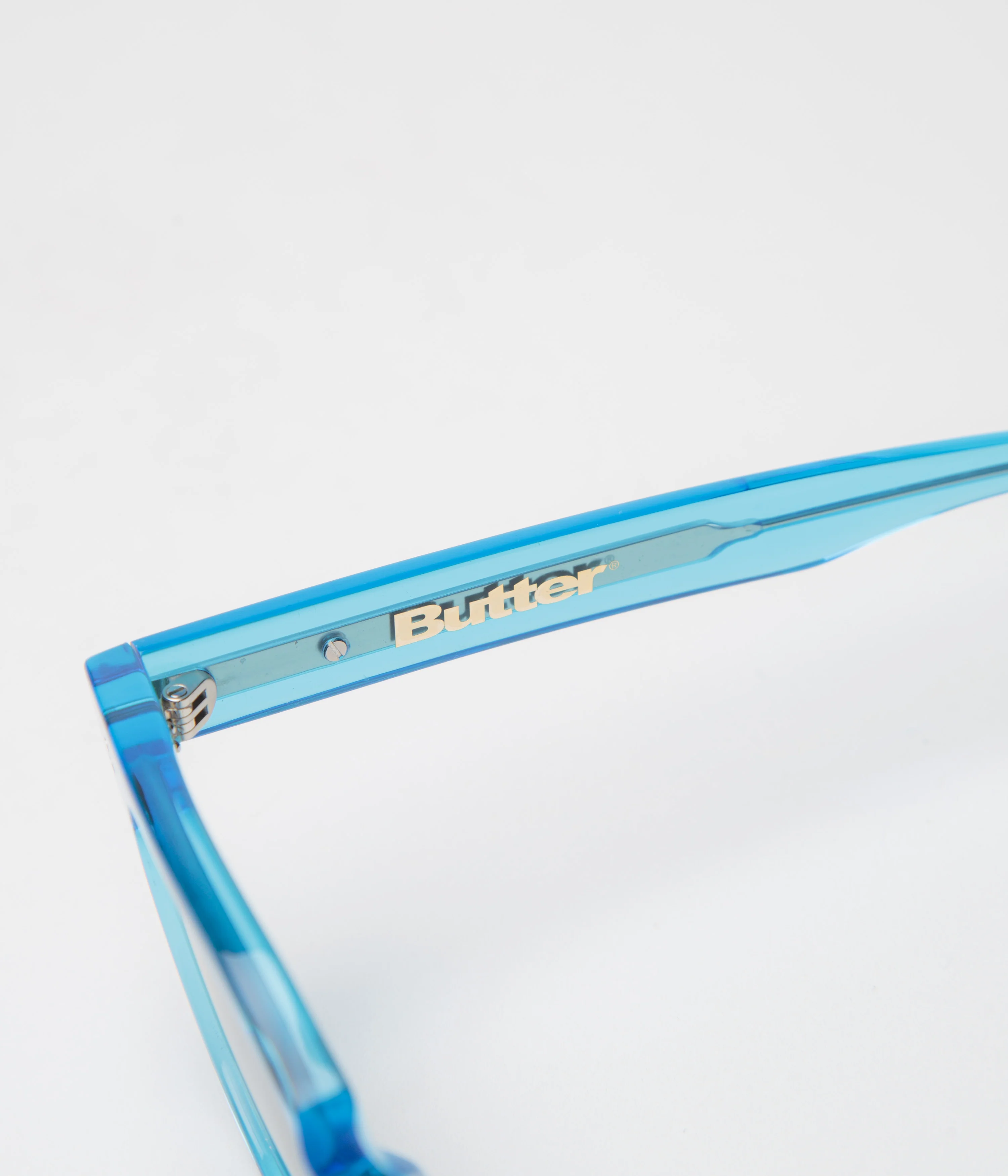 Butter Goods x Blue Note Conquistador Sunglasses - Translucent Blue - Image 5