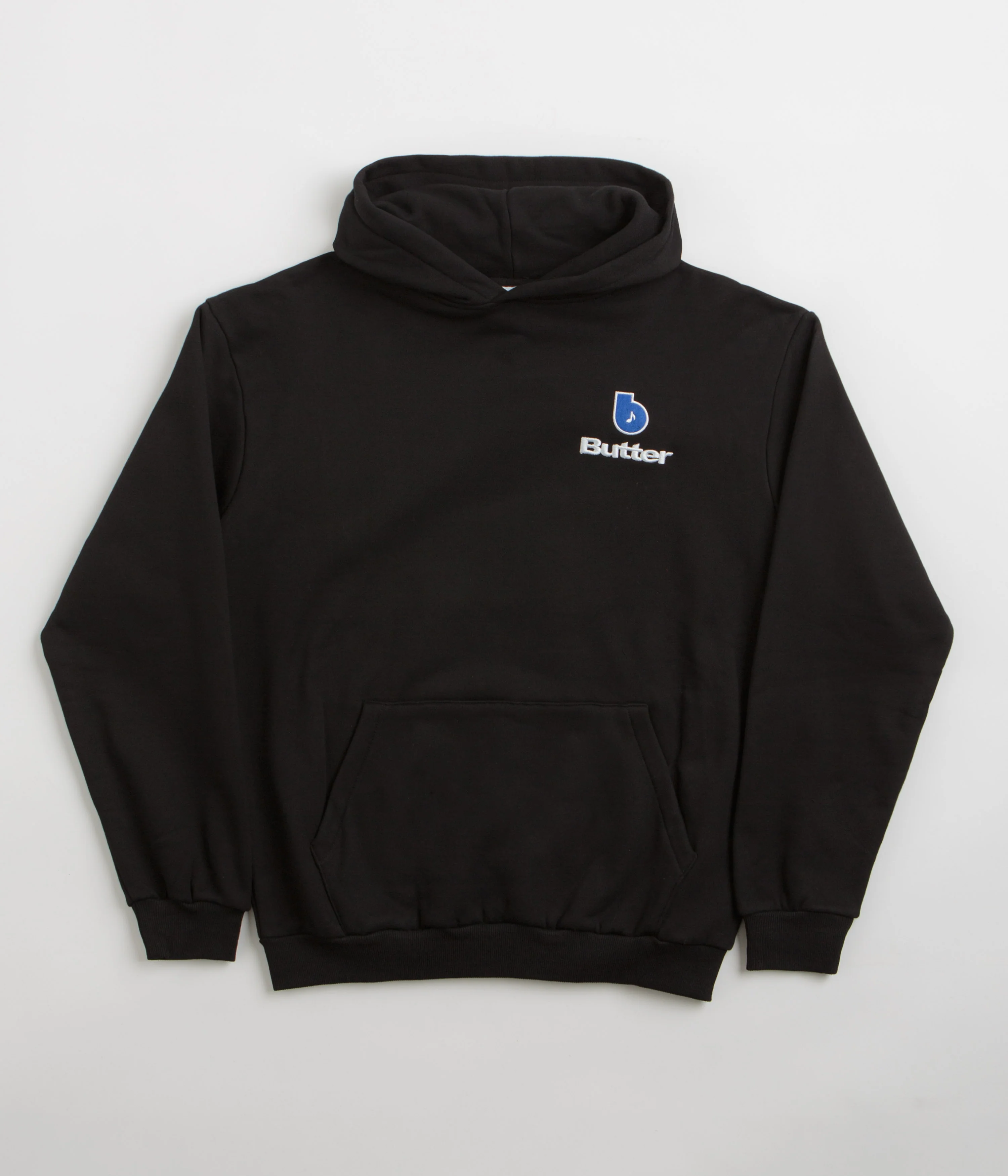 Butter Goods x Blue Note Finest Logo Pullover Hoodie - Black - Image 2