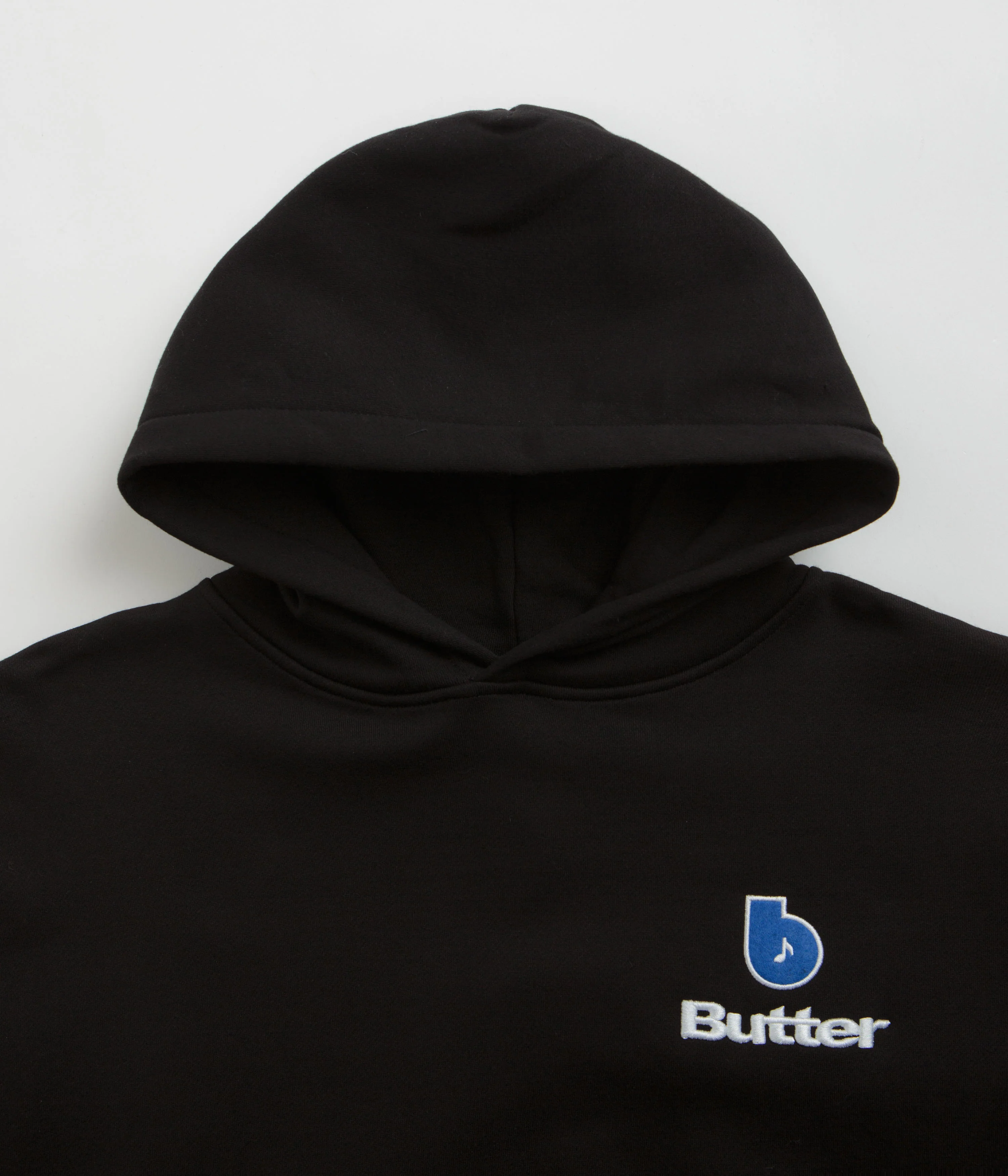 Butter Goods x Blue Note Finest Logo Pullover Hoodie - Black - Image 3