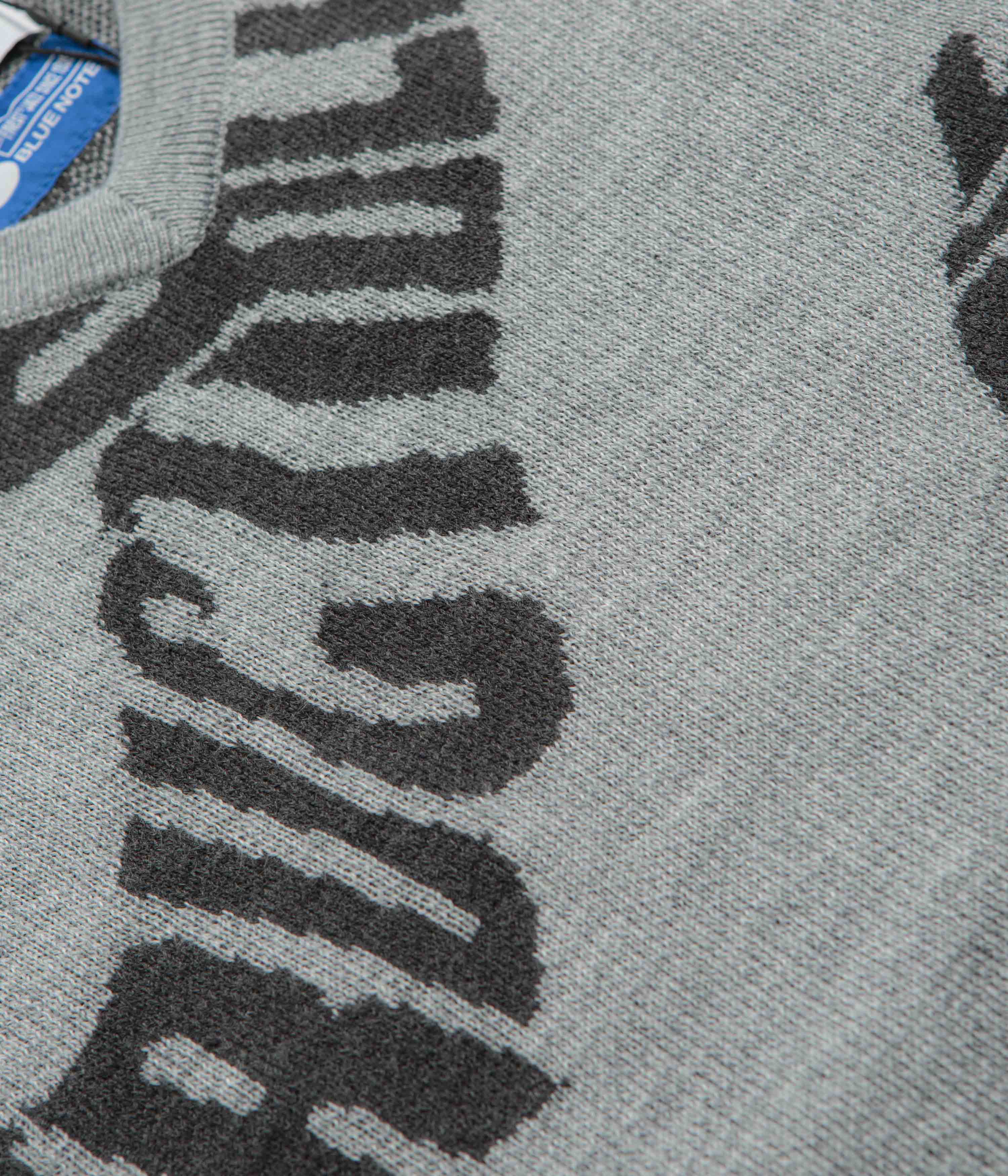 Butter Goods x Blue Note Indestructible Knitted Vest - Heather Grey - Image 4
