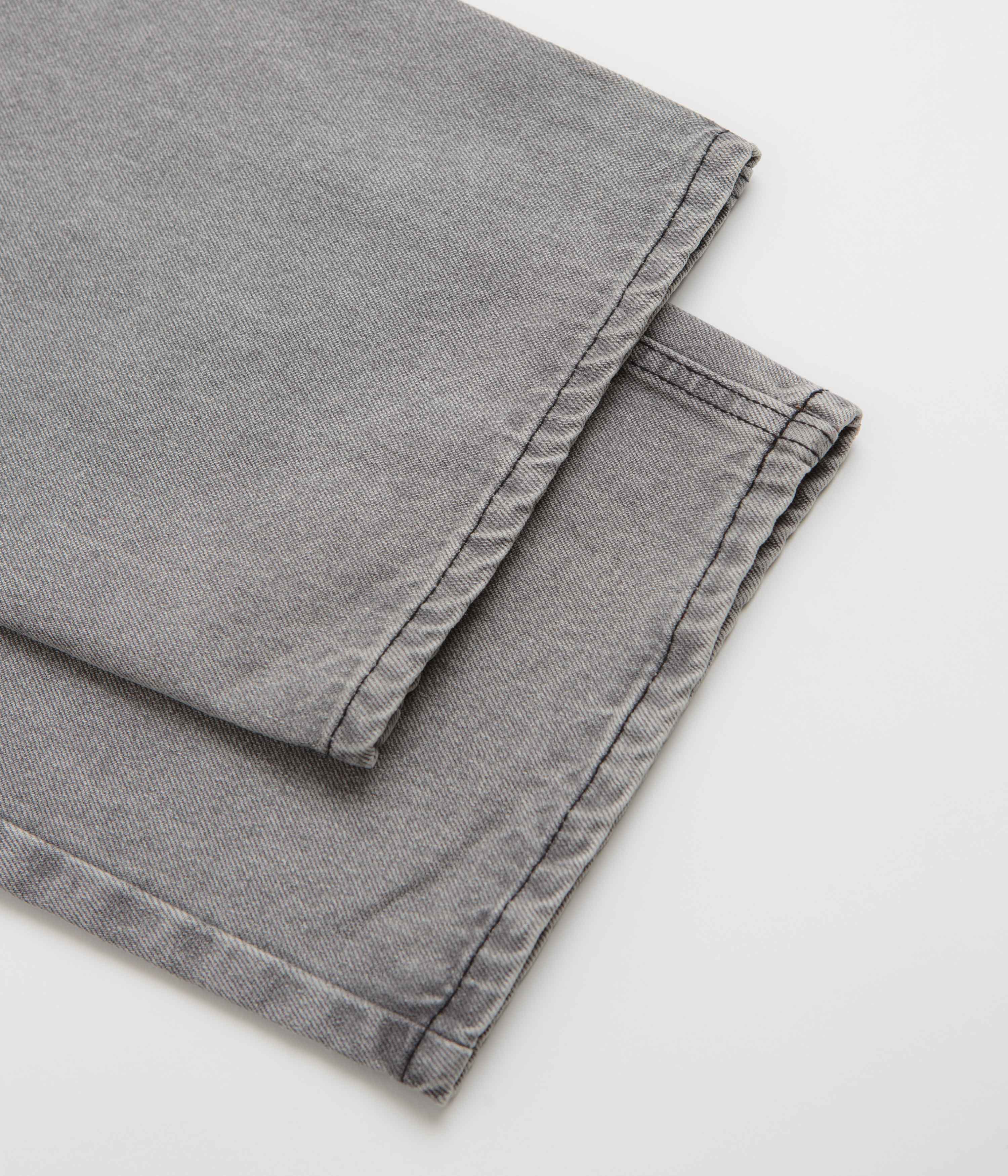 Butter Goods x Daniel Johnston Boxing Jeans - Washed Grey - Image 11