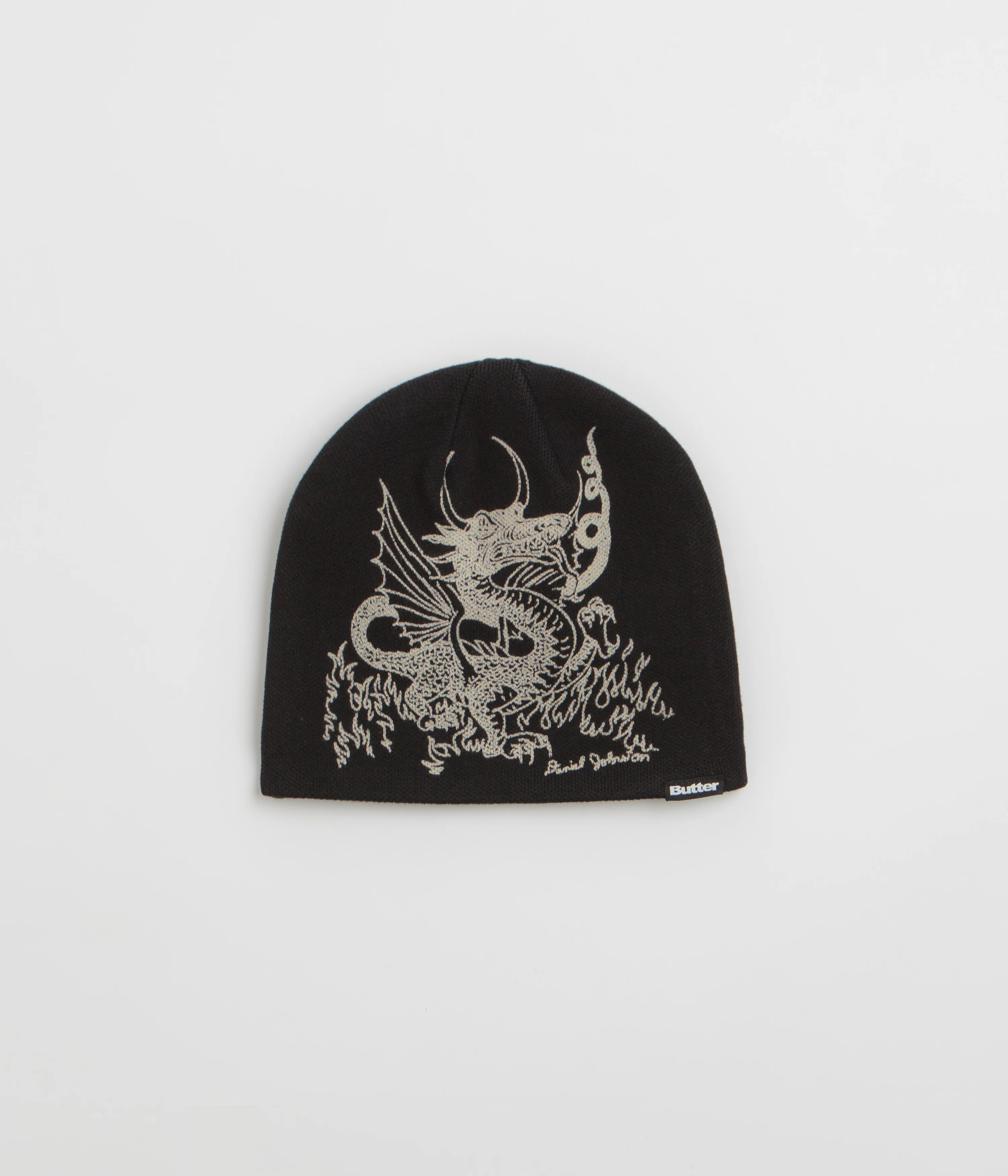Butter Goods x Daniel Johnston Dragon Skully Beanie - Black