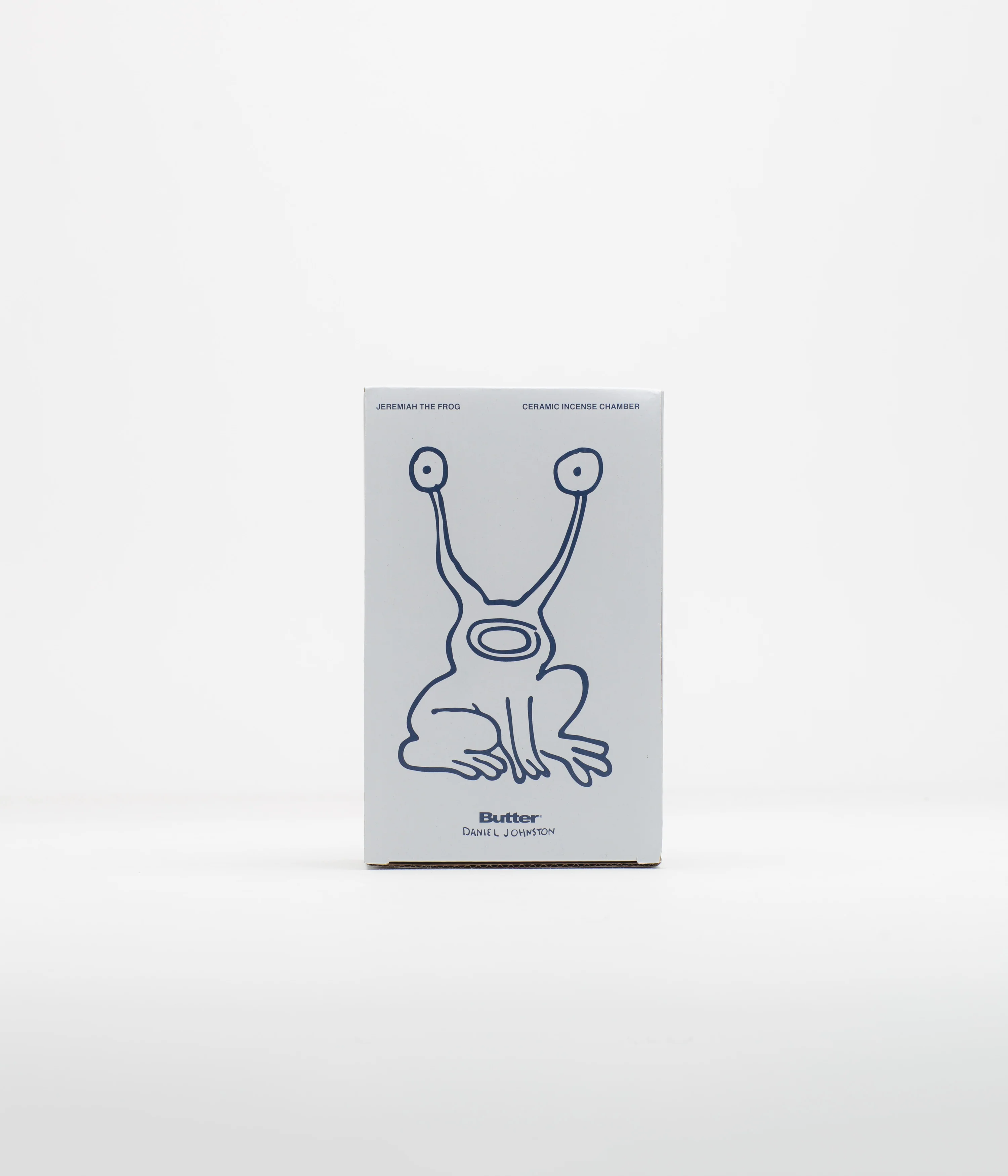 Butter Goods x Daniel Johnston Frog Ceramic Incense Holder - Light Green