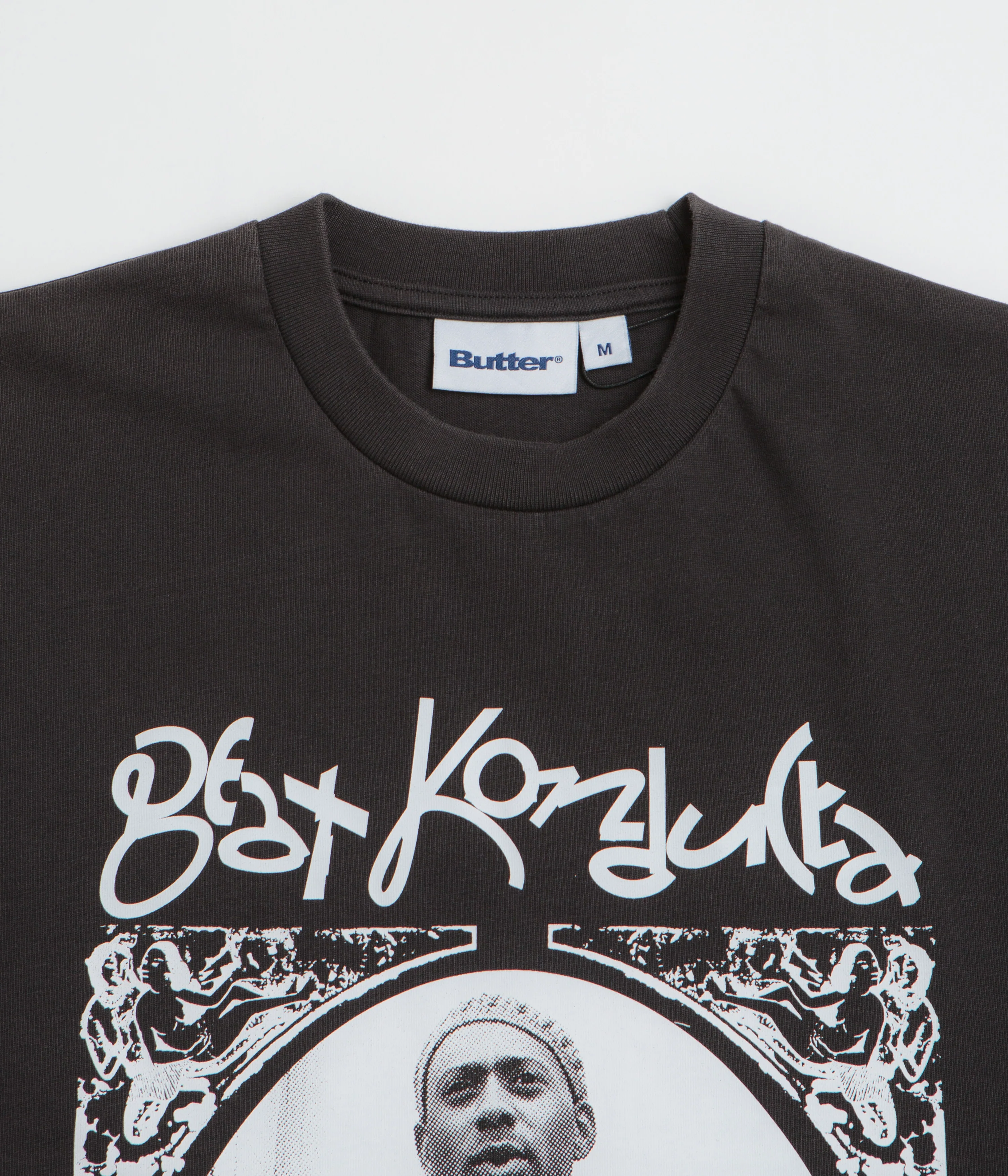 Butter Goods x Madlib India T-Shirt - Washed Black - Image 3