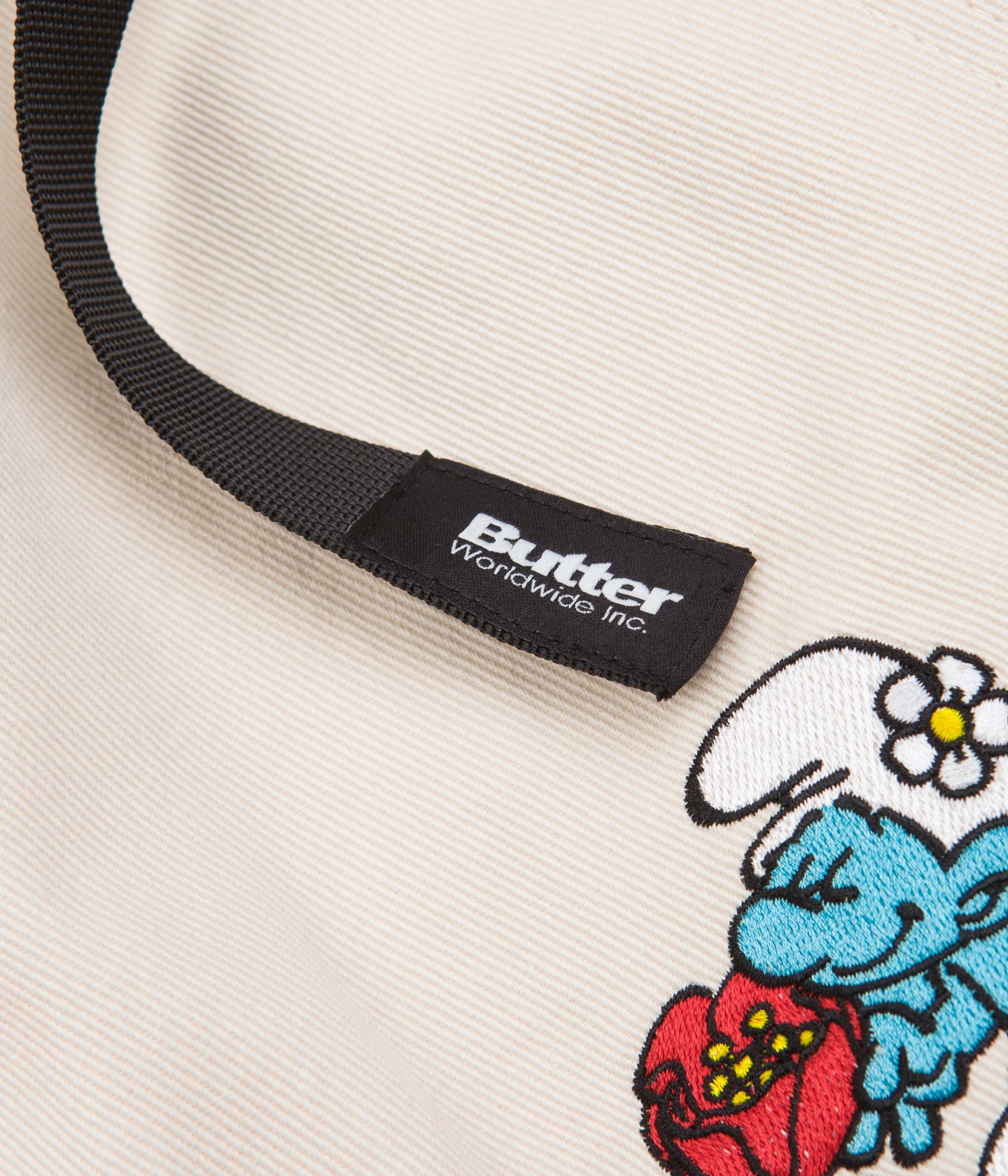 Butter Goods x The Smurfs Forage Wide Leg Pants - Natural - Image 7