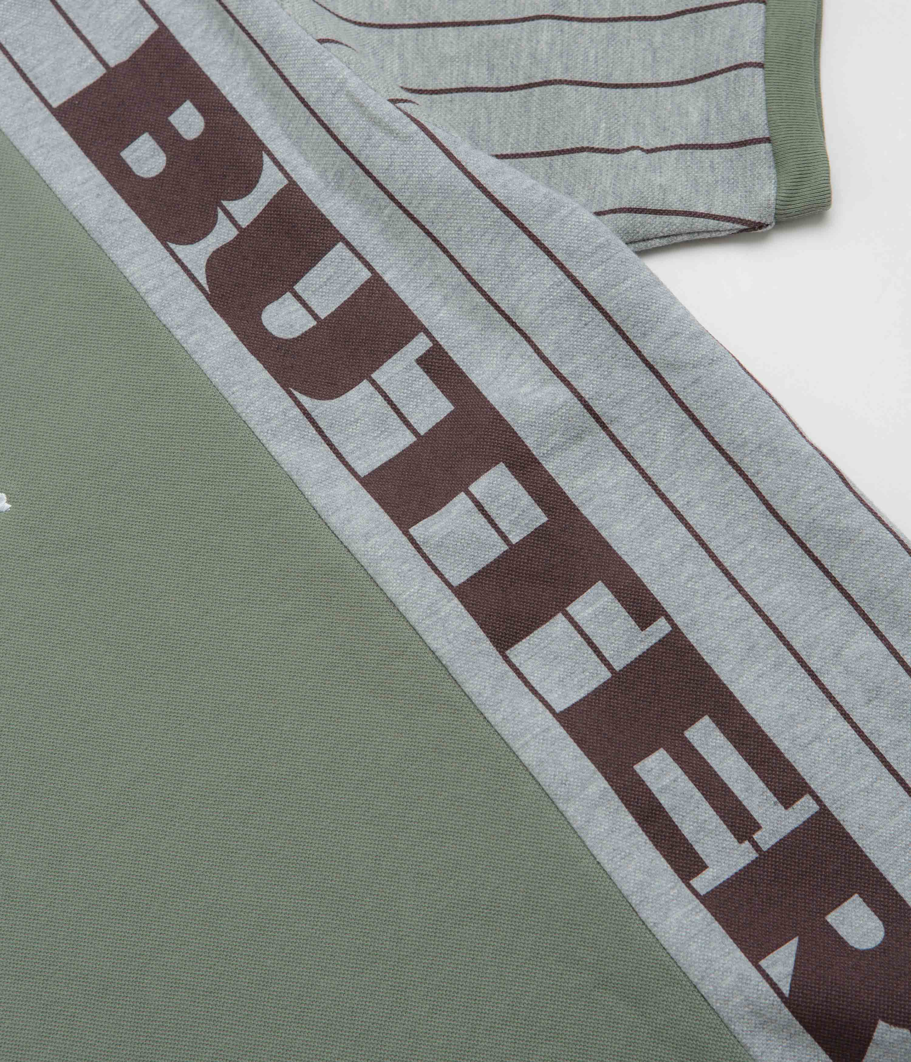 Butter Goods x Umbro Athletica Polo Shirt - Sage - Image 5