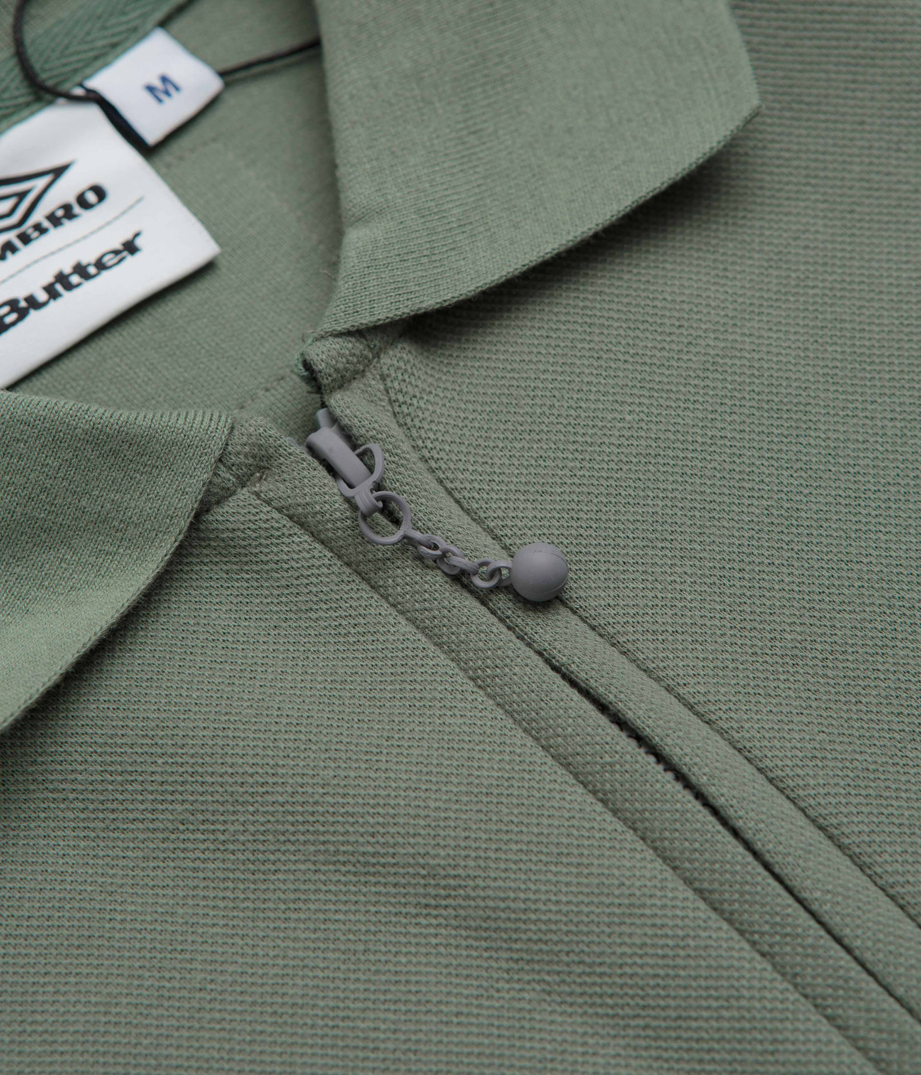 Butter Goods x Umbro Athletica Polo Shirt - Sage - Image 6