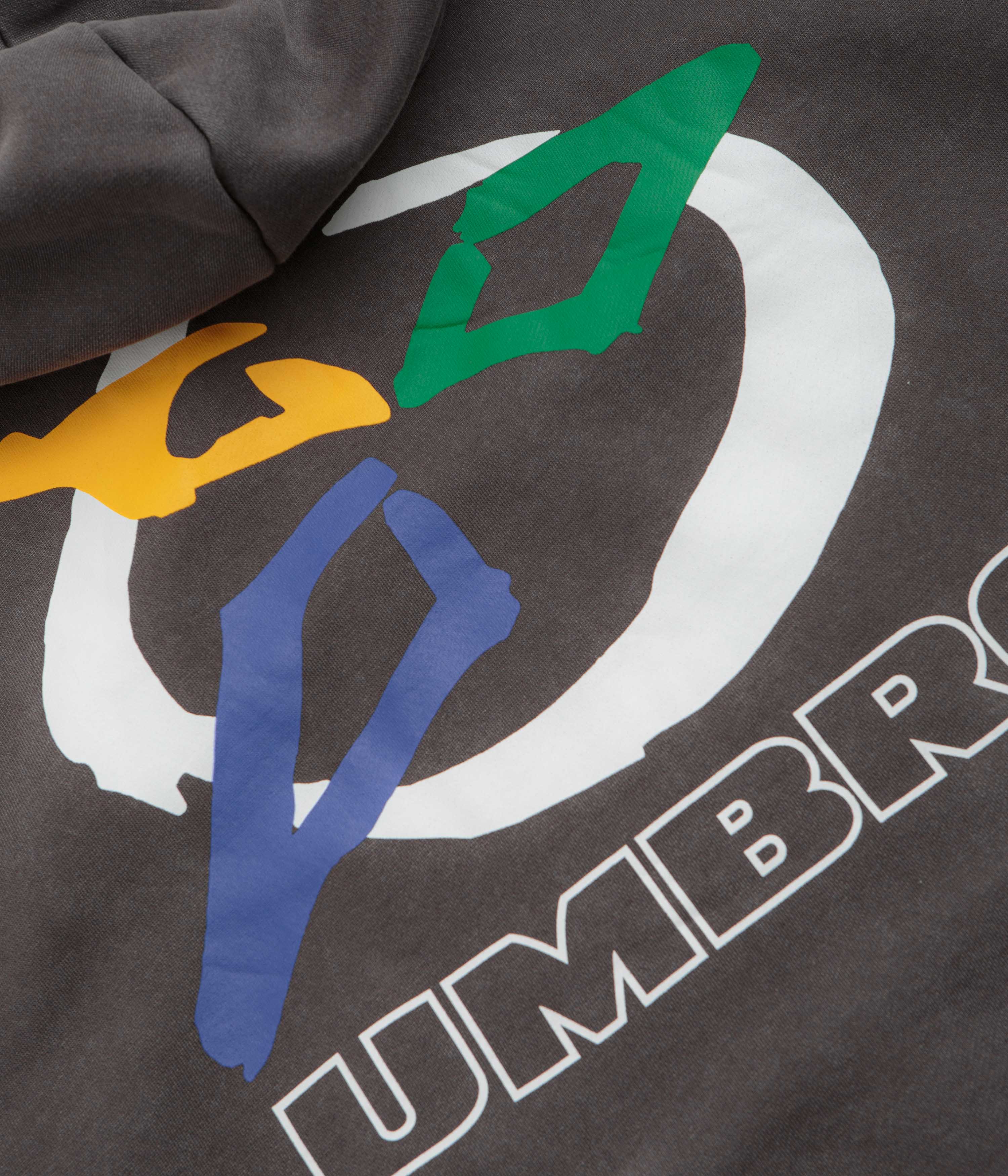Butter Goods x Umbro Ball Hoodie - Washed Black - Image 5