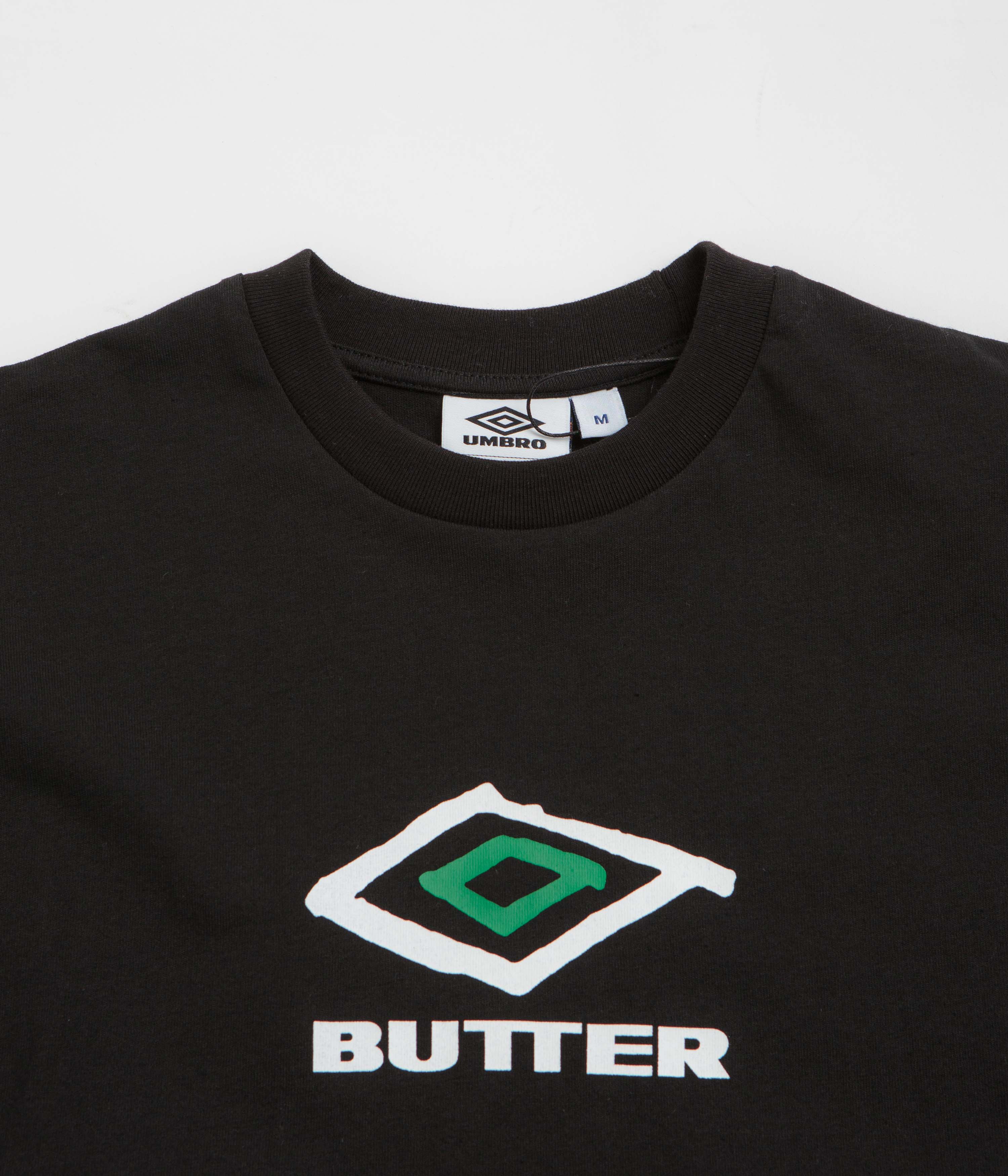 Butter Goods x Umbro Ball T-Shirt - Black - Image 2