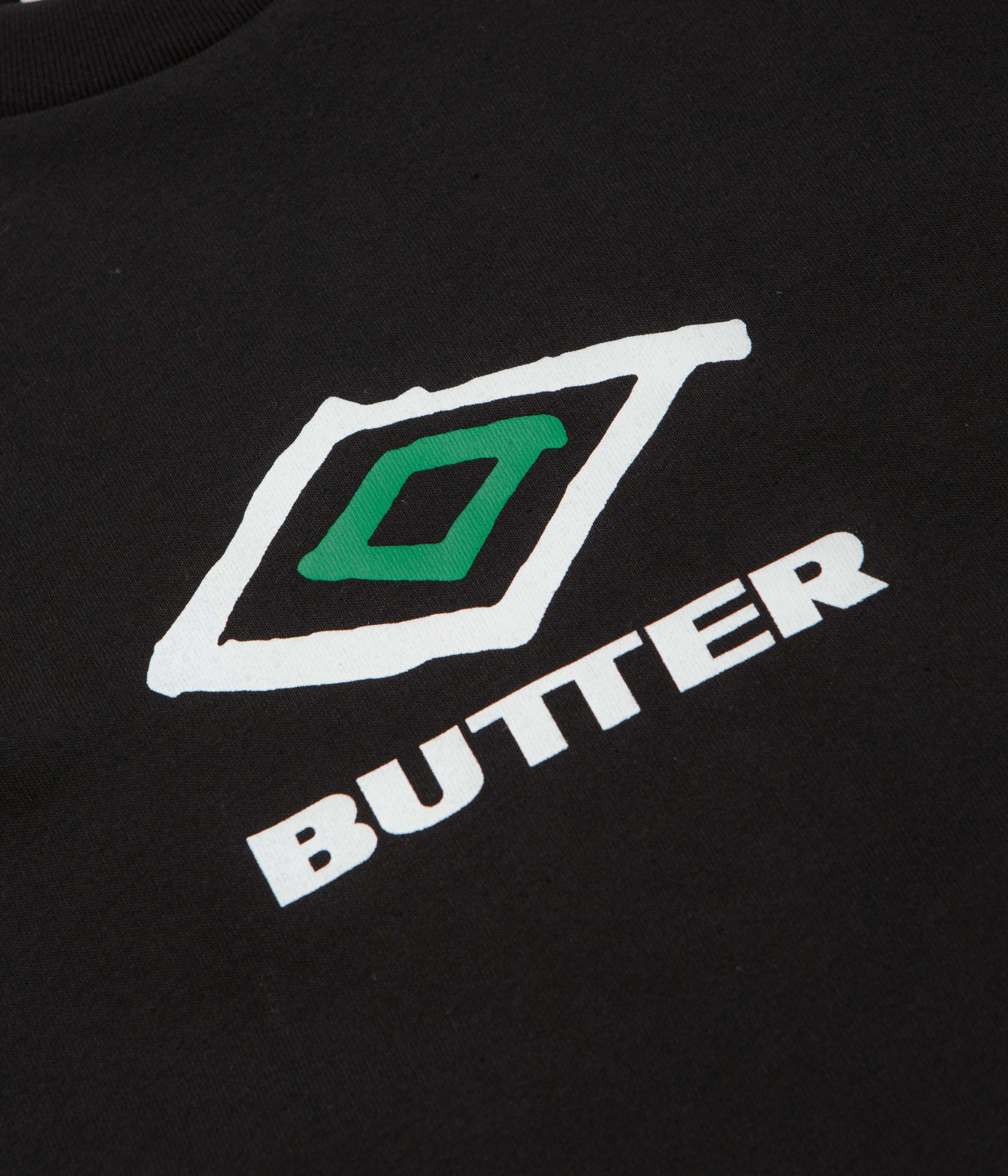 Butter Goods x Umbro Ball T-Shirt - Black - Image 3