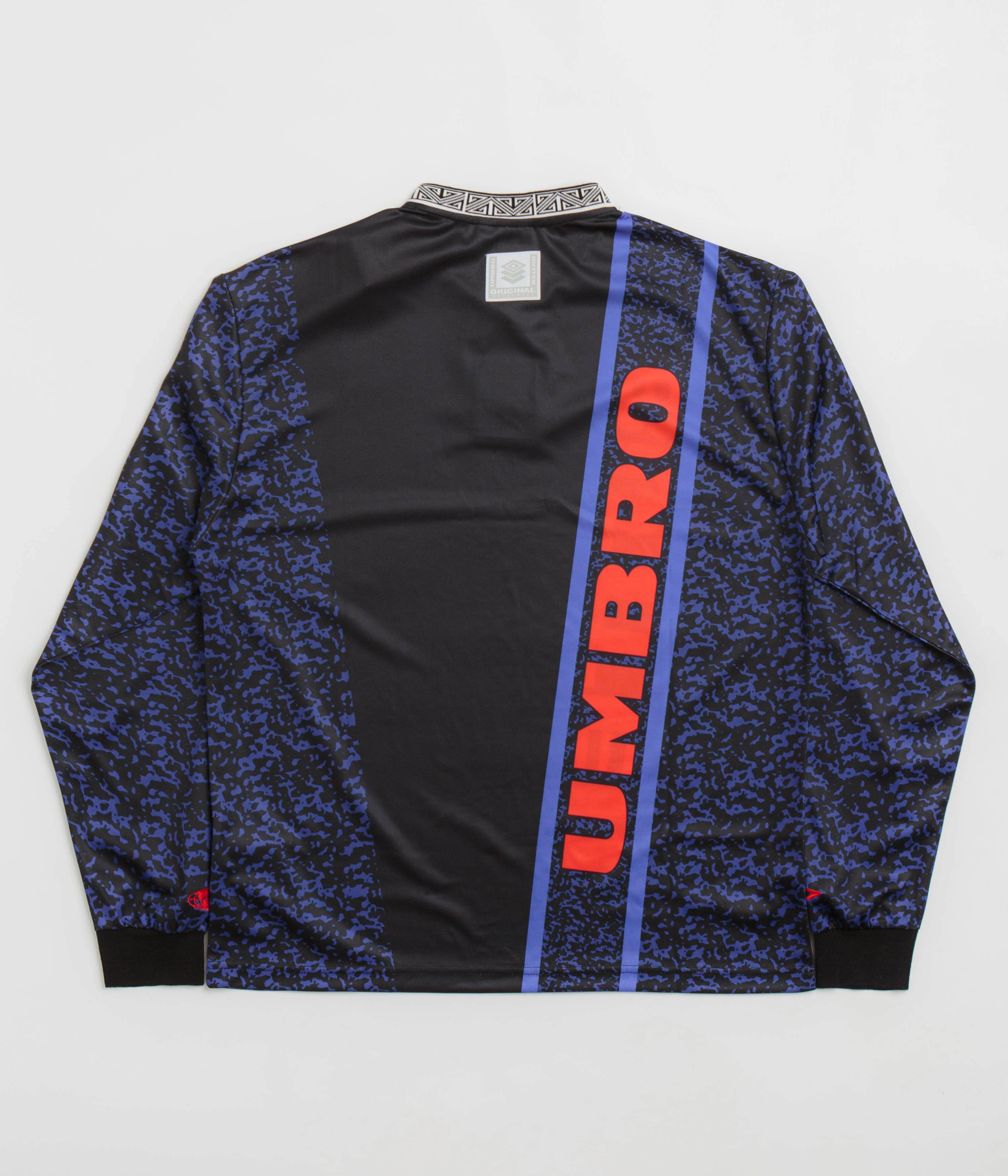 Butter Goods x Umbro Goalie Jersey - Black / Blue - Image 2