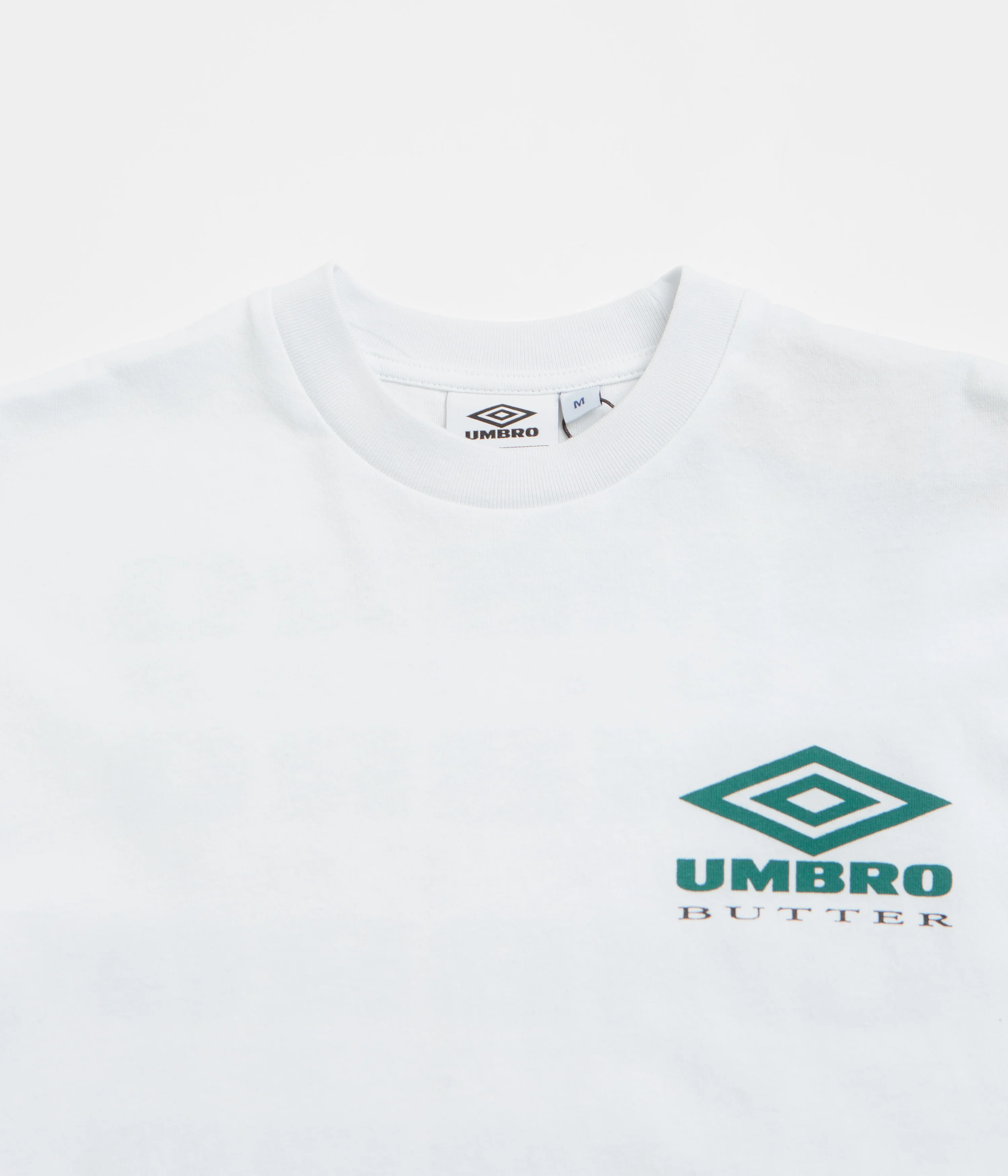 Butter Goods x Umbro Lines T-Shirt - White - Image 2