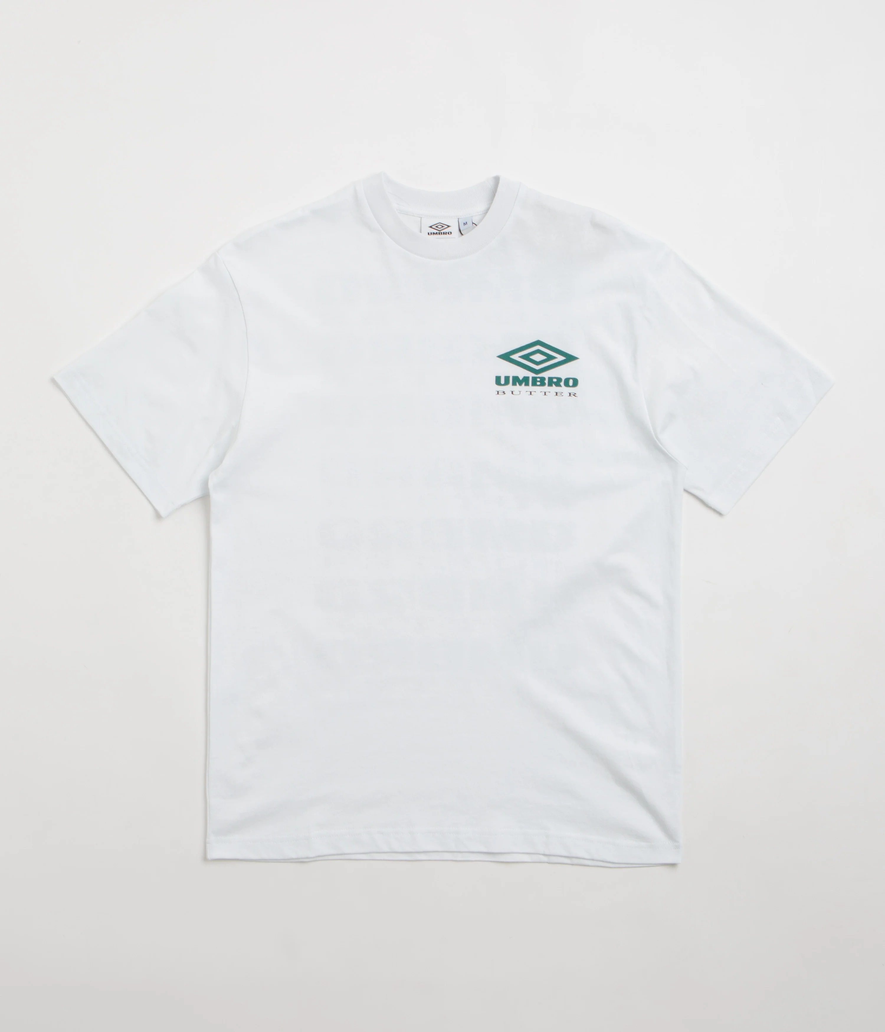 Butter Goods x Umbro Lines T-Shirt - White - Image 5