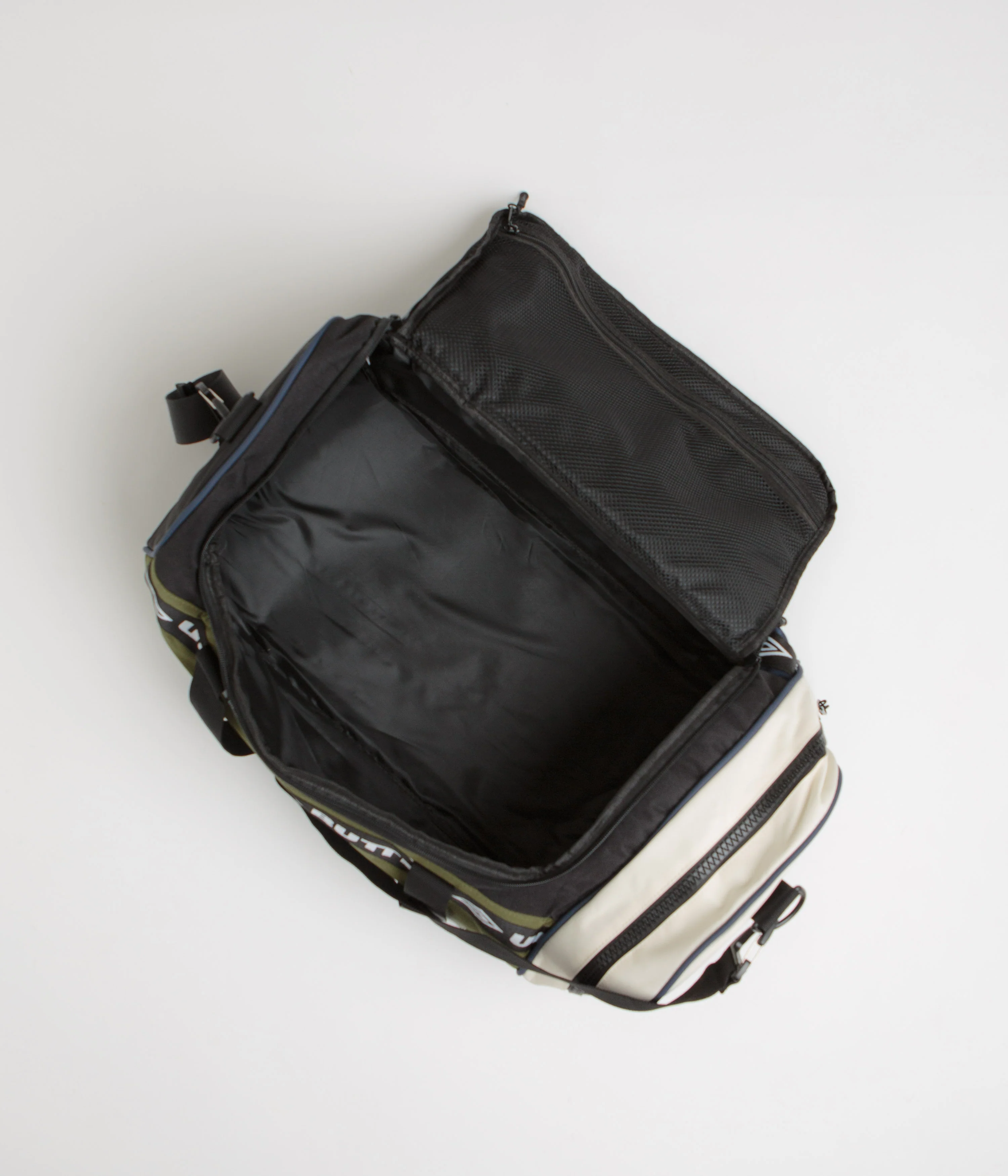 Butter Goods x Umbro Training Bag - Forest / Navy / Sand - Image 5