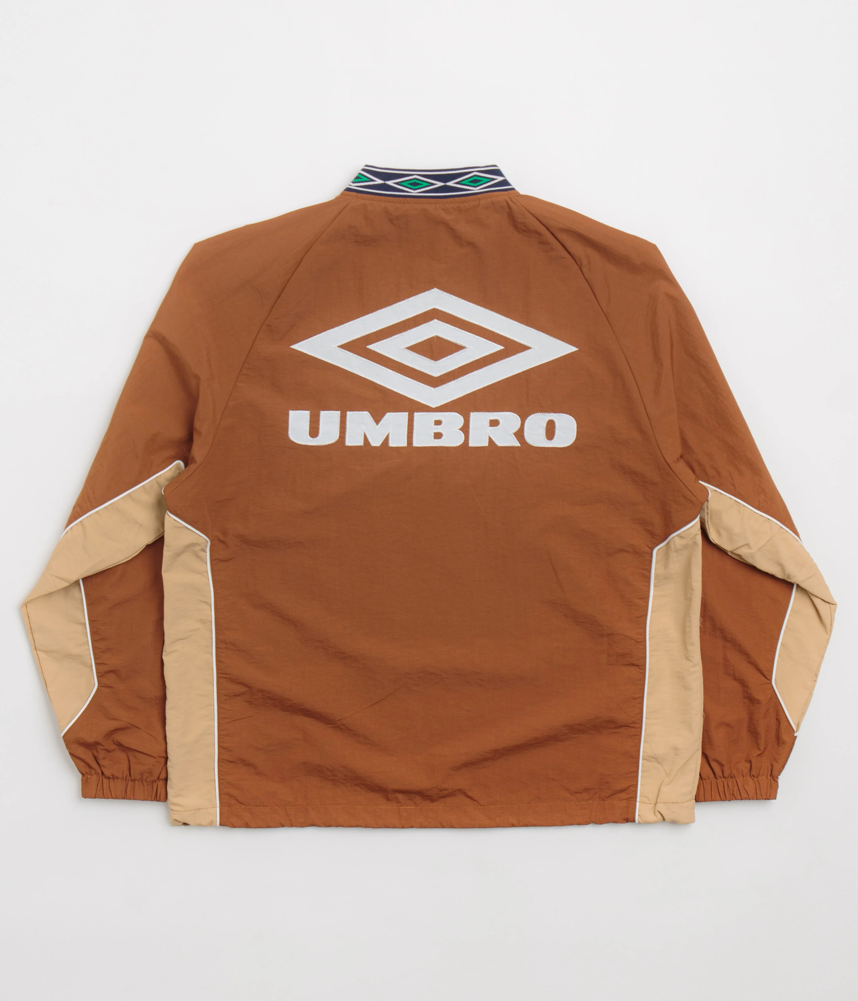 Butter Goods x Umbro Training Sweatshirt - Chocolate / Tan - Image 2