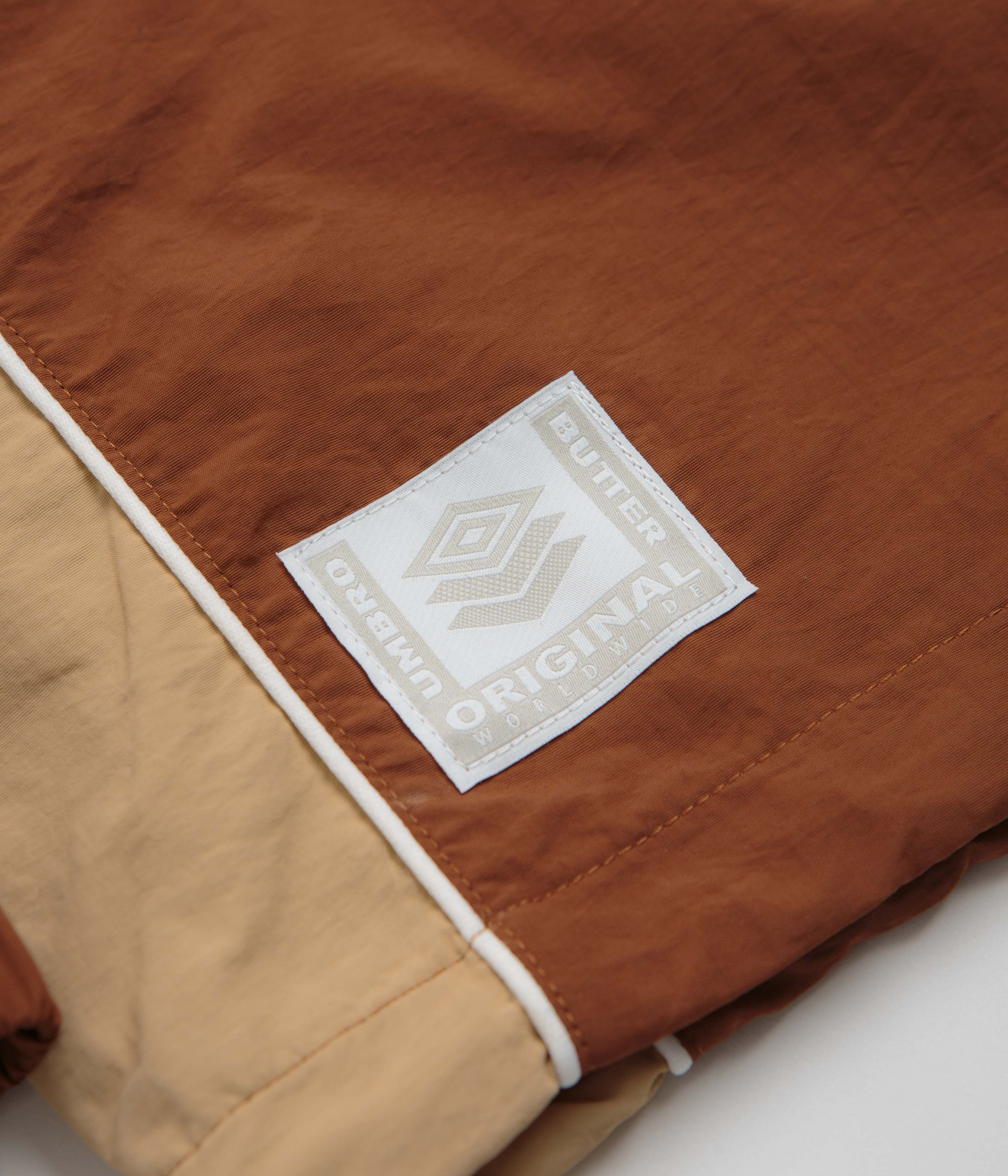 Butter Goods x Umbro Training Sweatshirt - Chocolate / Tan - Image 4