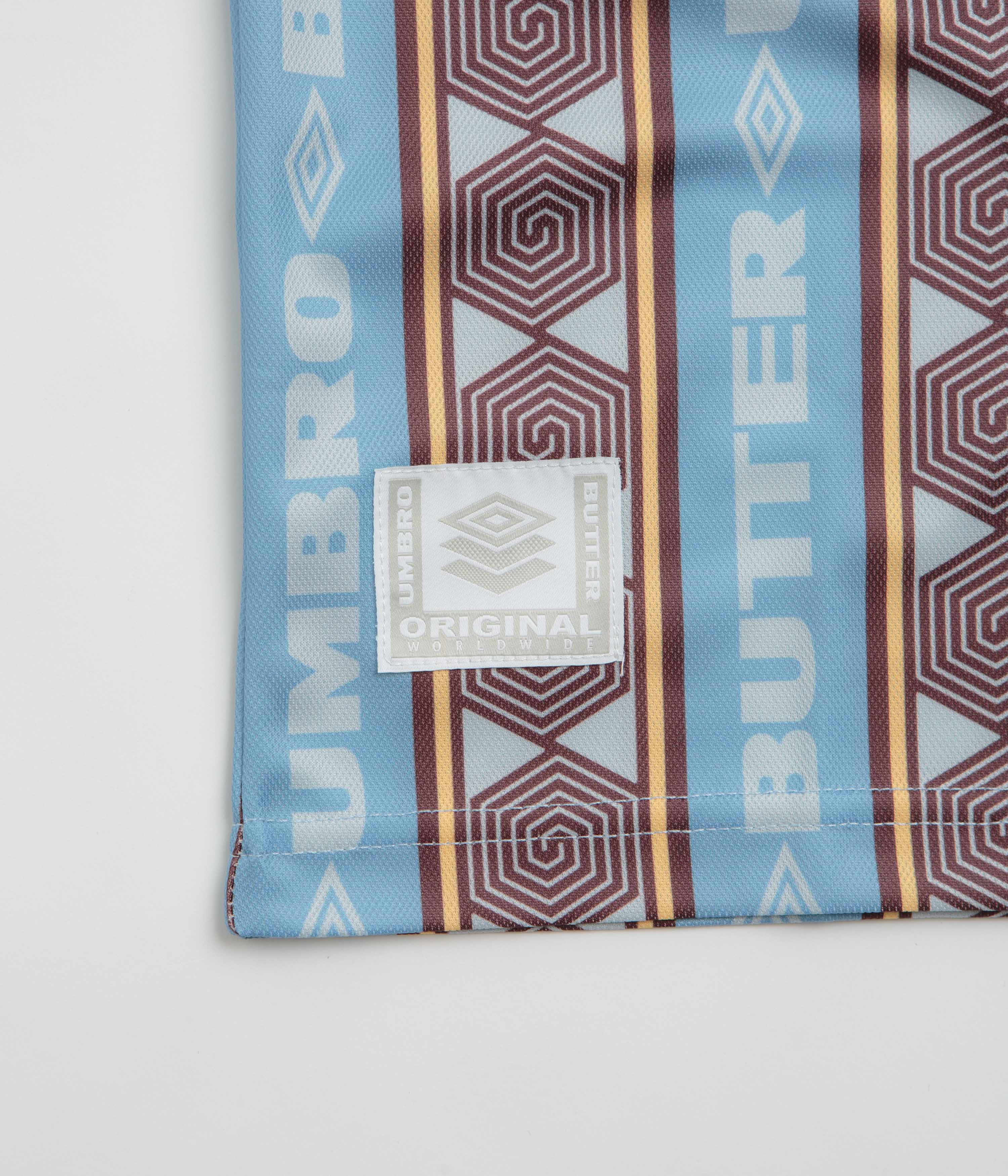 Butter Goods x Umbro Vert Jersey - Sky / Brown - Image 4