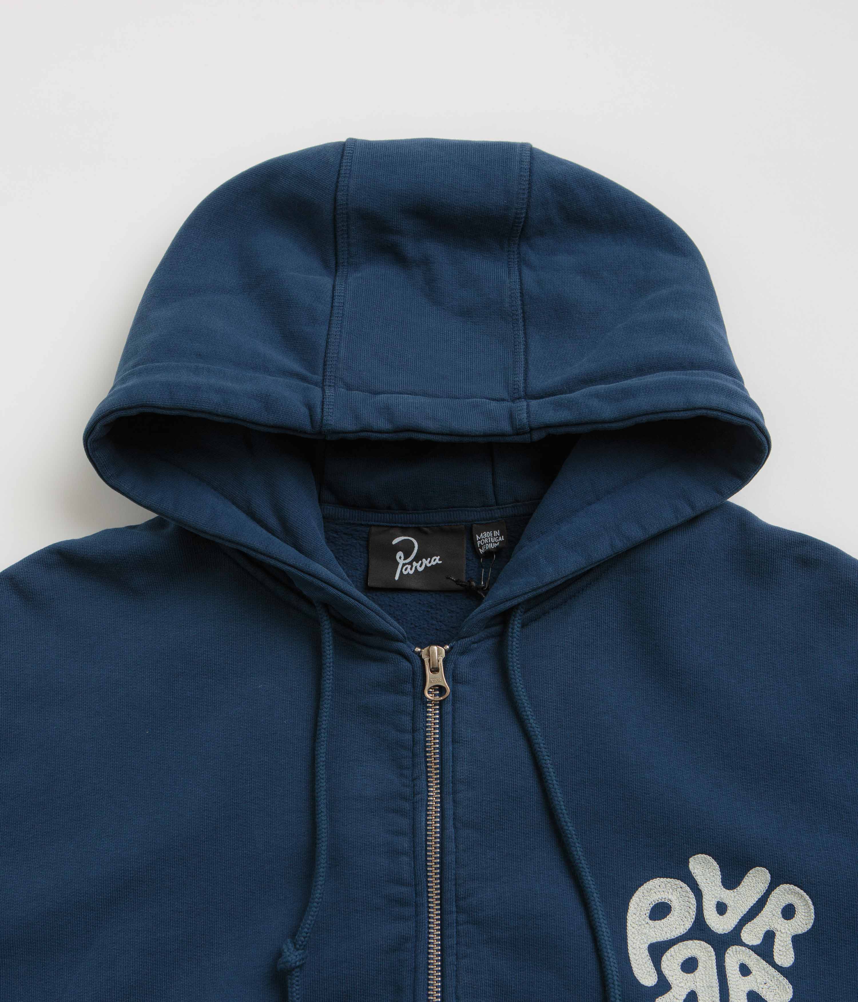 by Parra 1976 Logo Zip Hoodie - Blue - Image 2