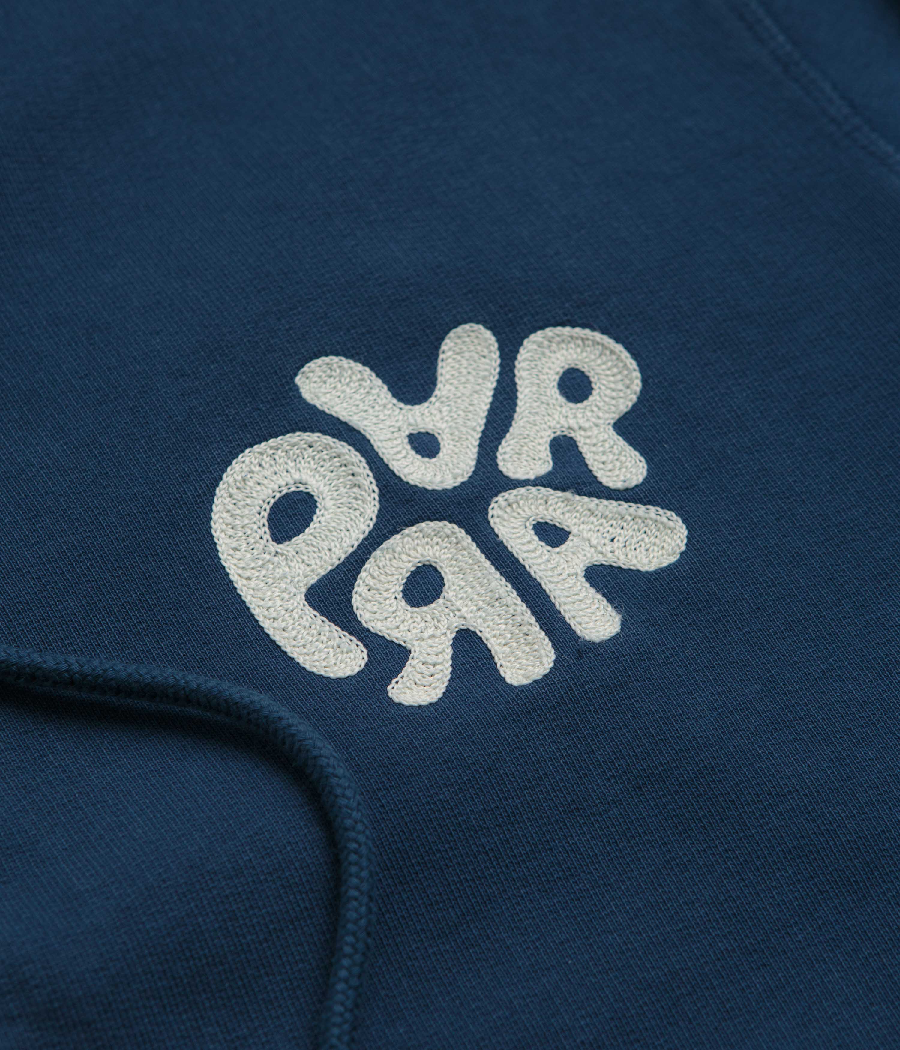 by Parra 1976 Logo Zip Hoodie - Blue - Image 3
