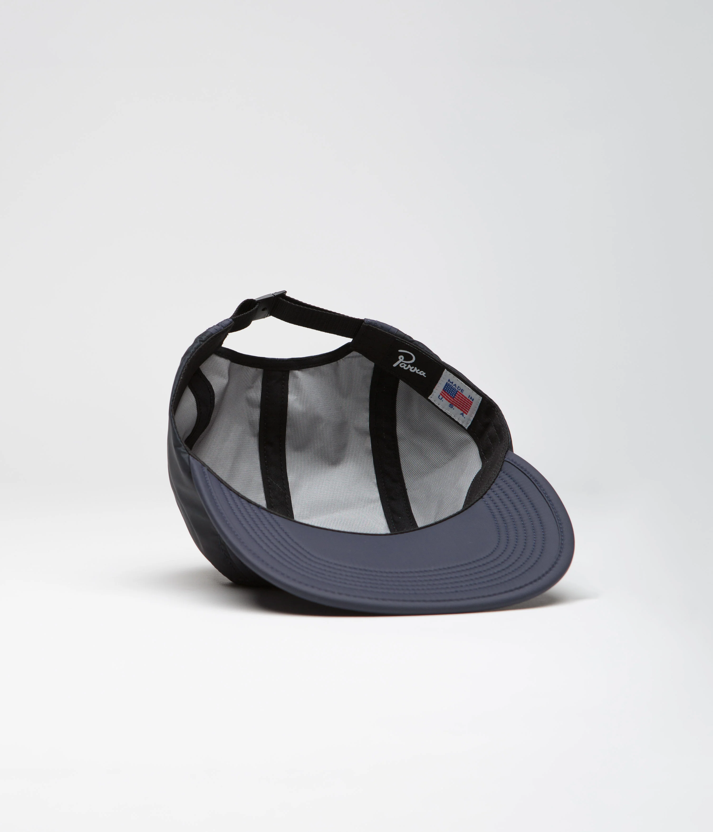 by Parra 1992 Logo 5 Panel Cap - Black - Image 4