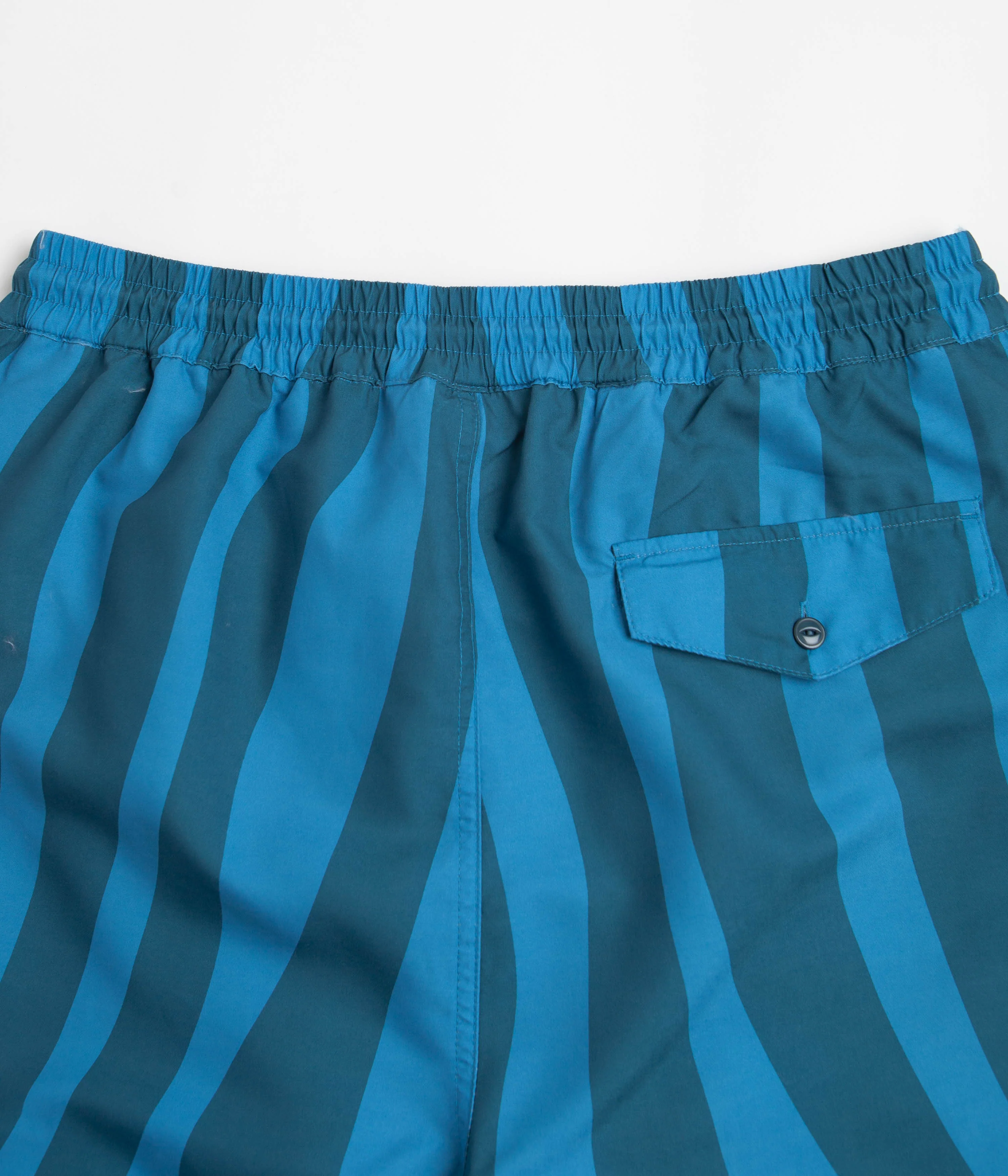 by Parra Aqua Weed Waves Swim Shorts - Greek Blue - Image 5