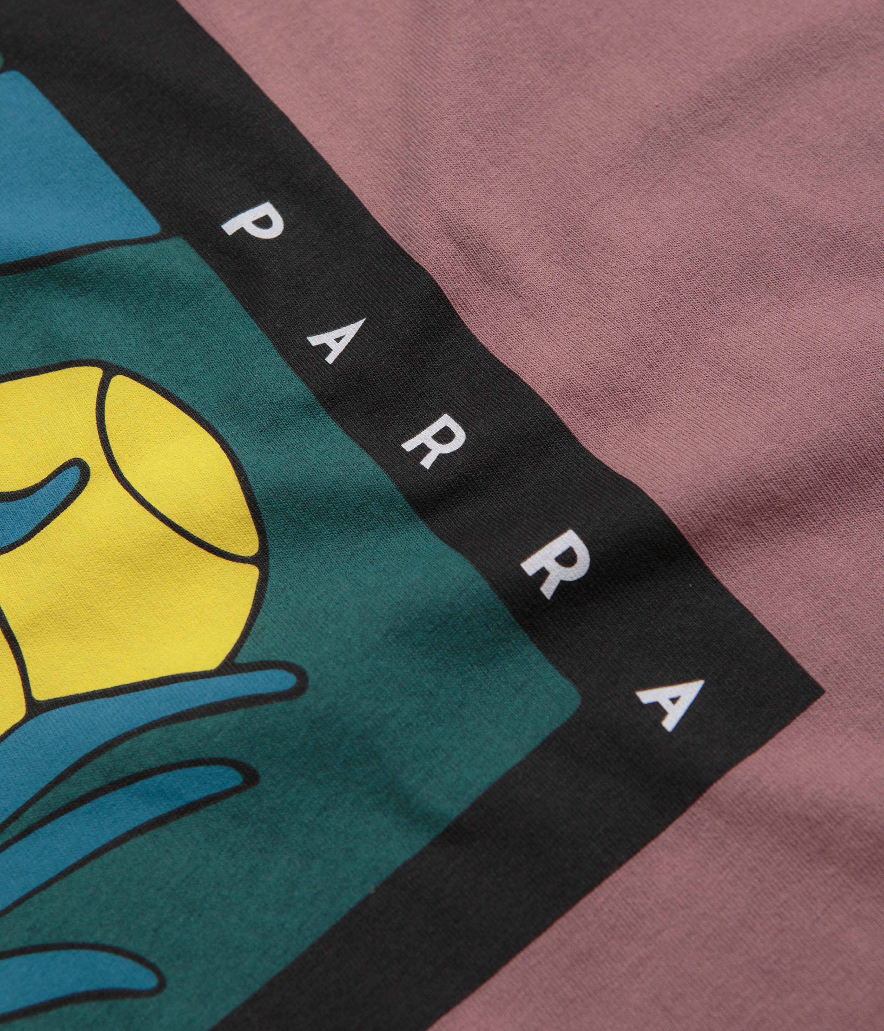 by Parra Ball Catcher T-Shirt - Dusty Rose - Image 5