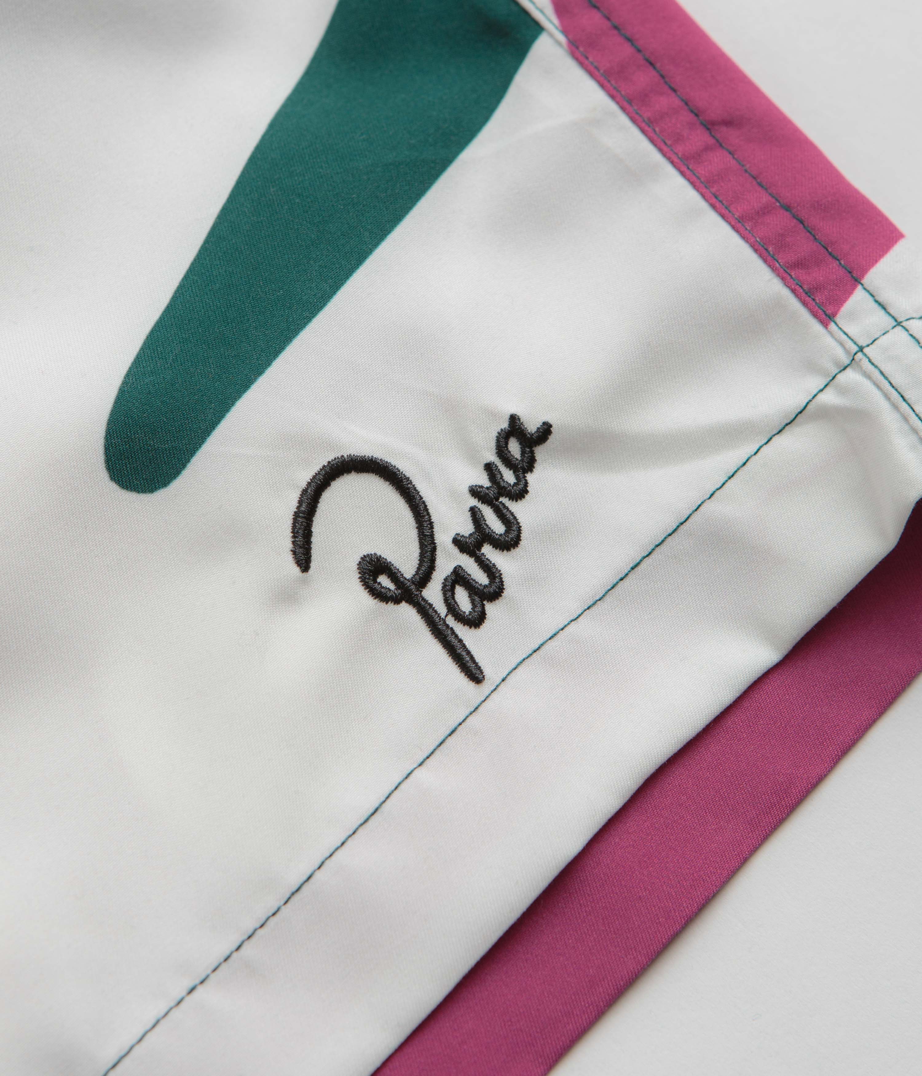 by Parra Beached In White Swim Shorts - Multi - Image 4