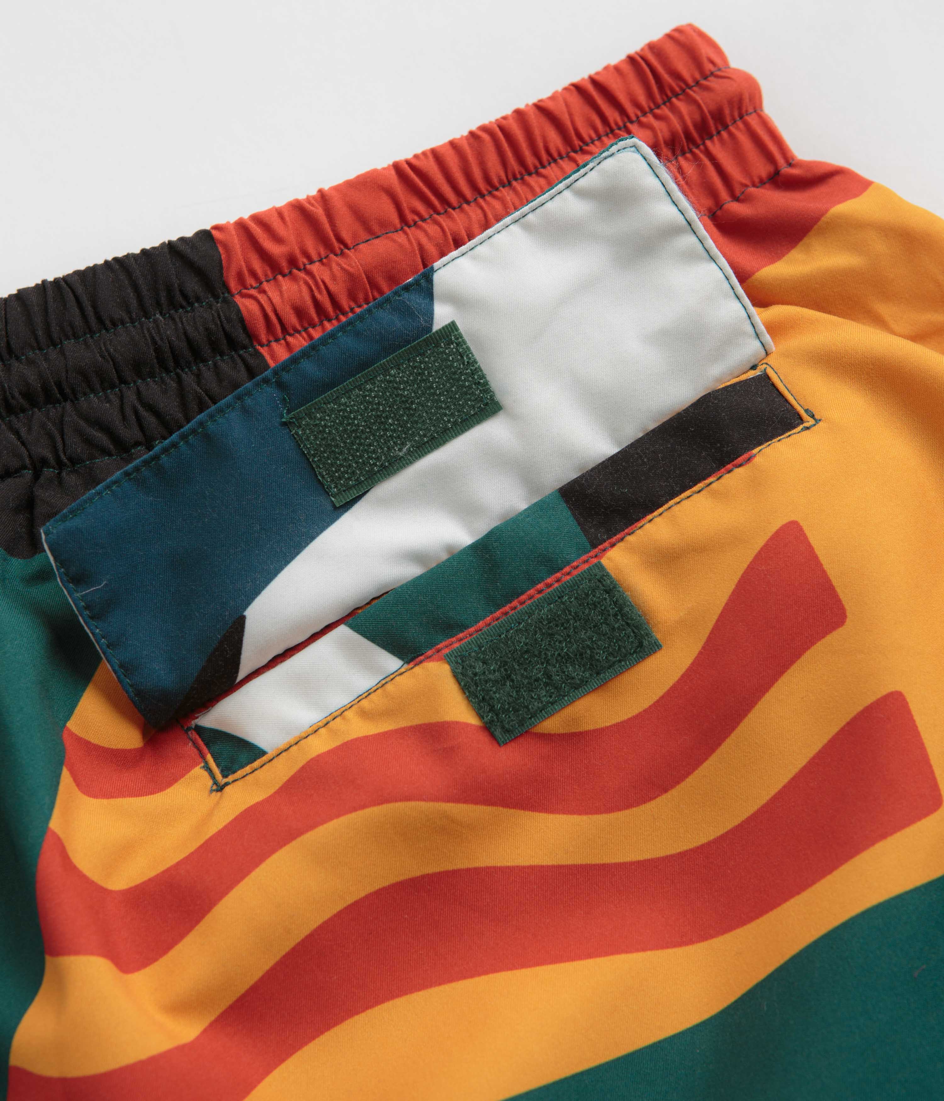 by Parra Beached In White Swim Shorts - Multi - Image 7