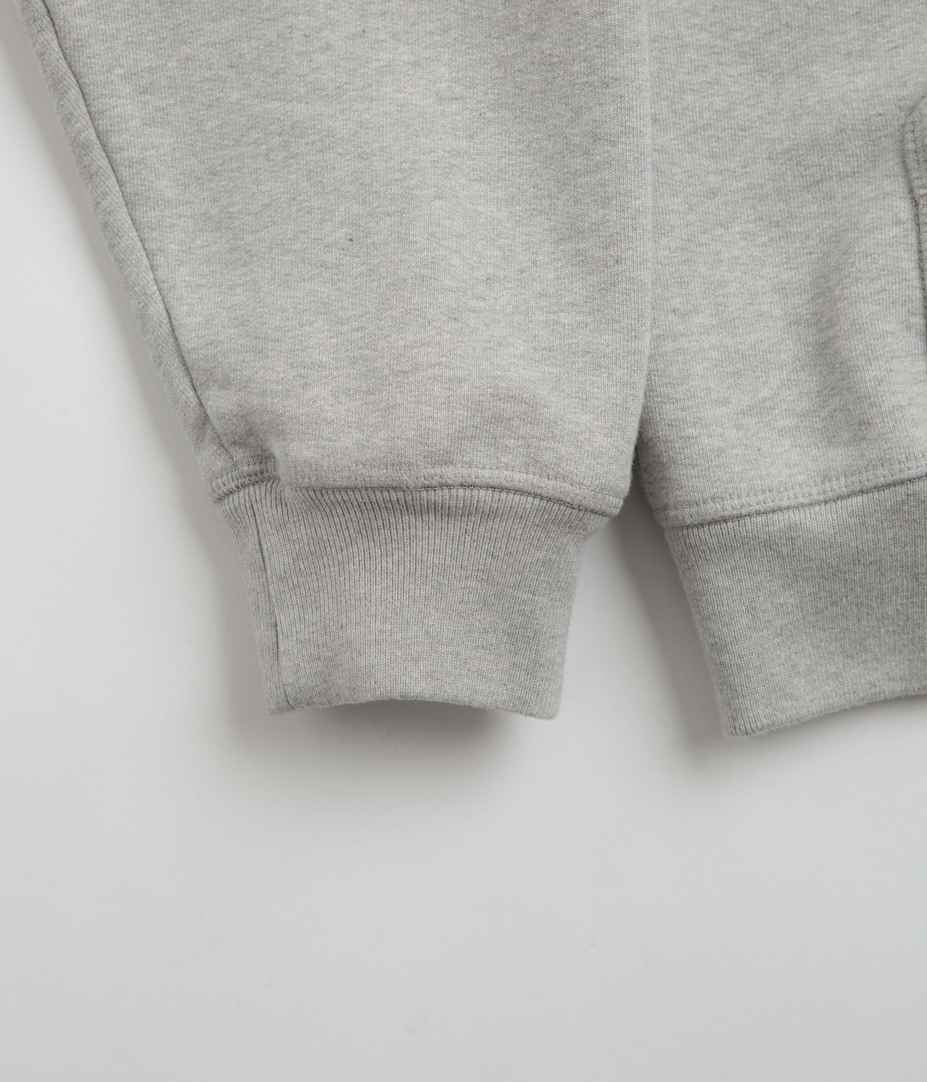 by Parra Blob Logo Hoodie - Heather Grey - Image 2