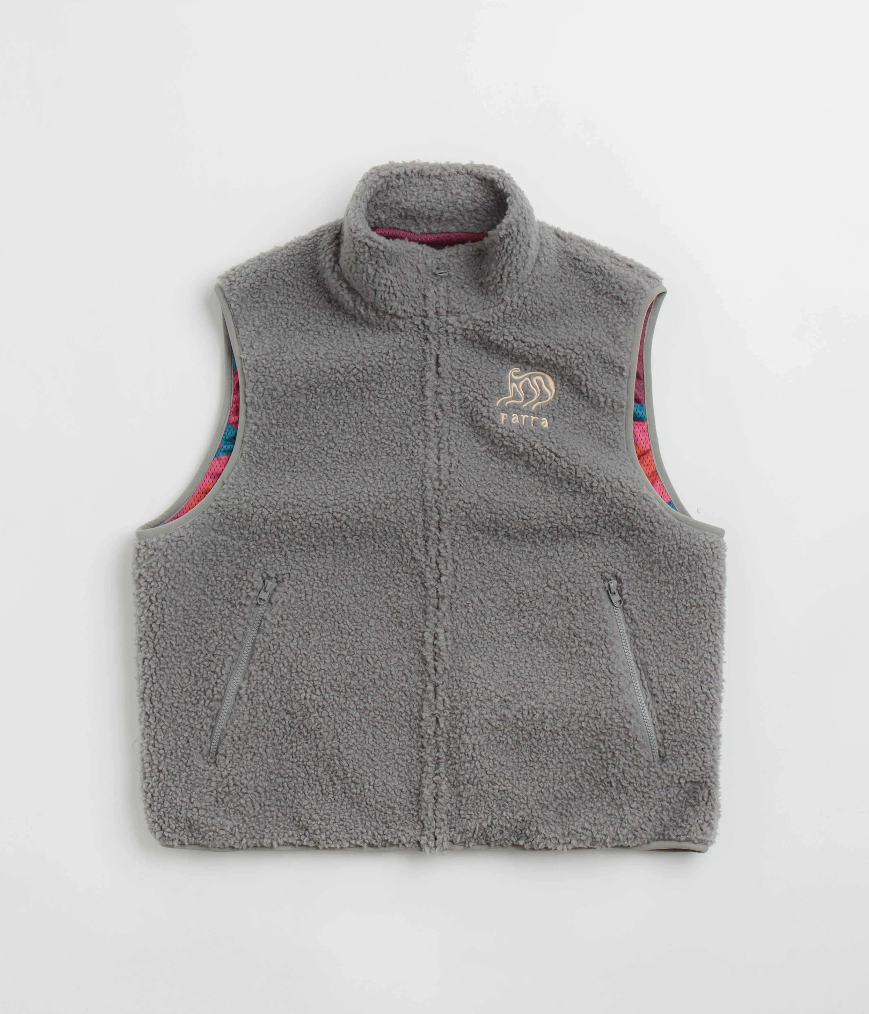 by Parra Chest Alien Vest - Grey