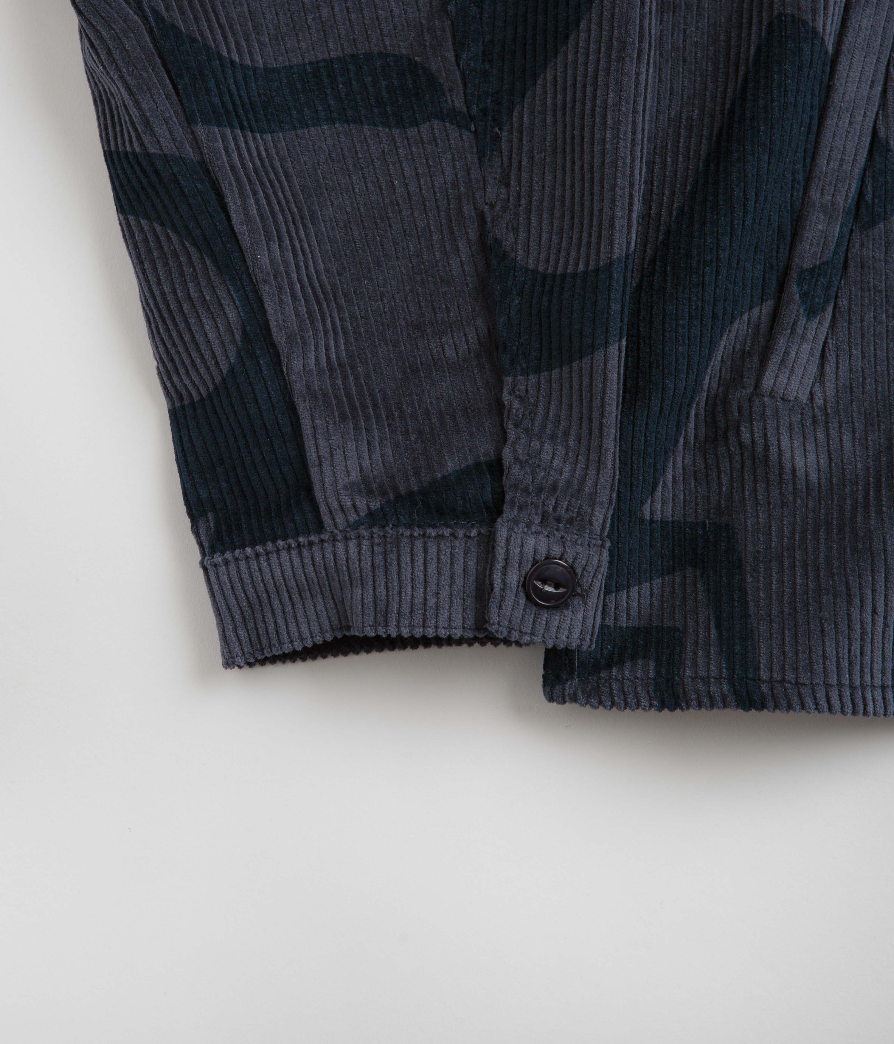 by Parra Clipped Wings Shirt Jacket - Greyish Blue - Image 2