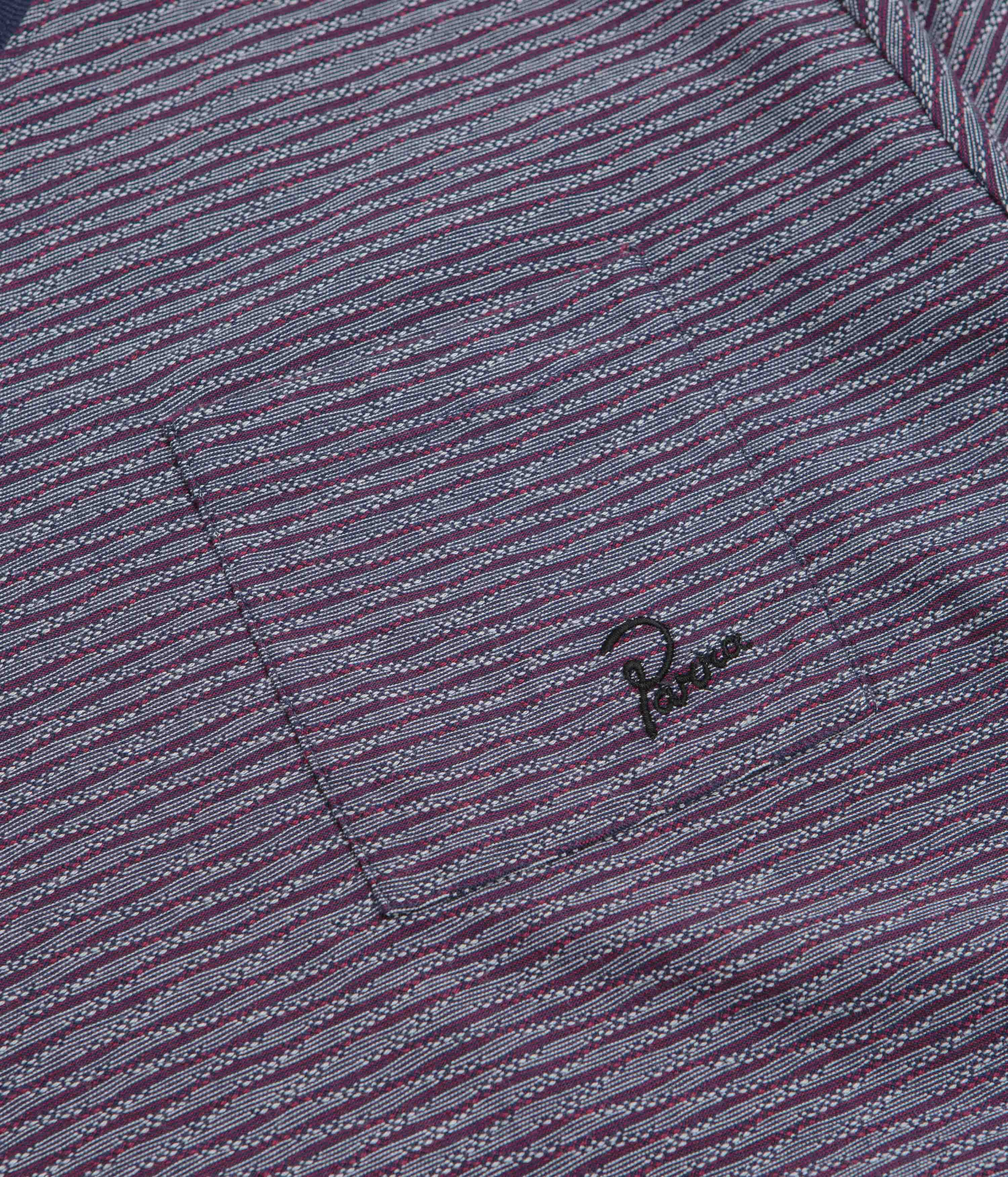 by Parra Crooked Stripe T-Shirt - Blue - Image 3