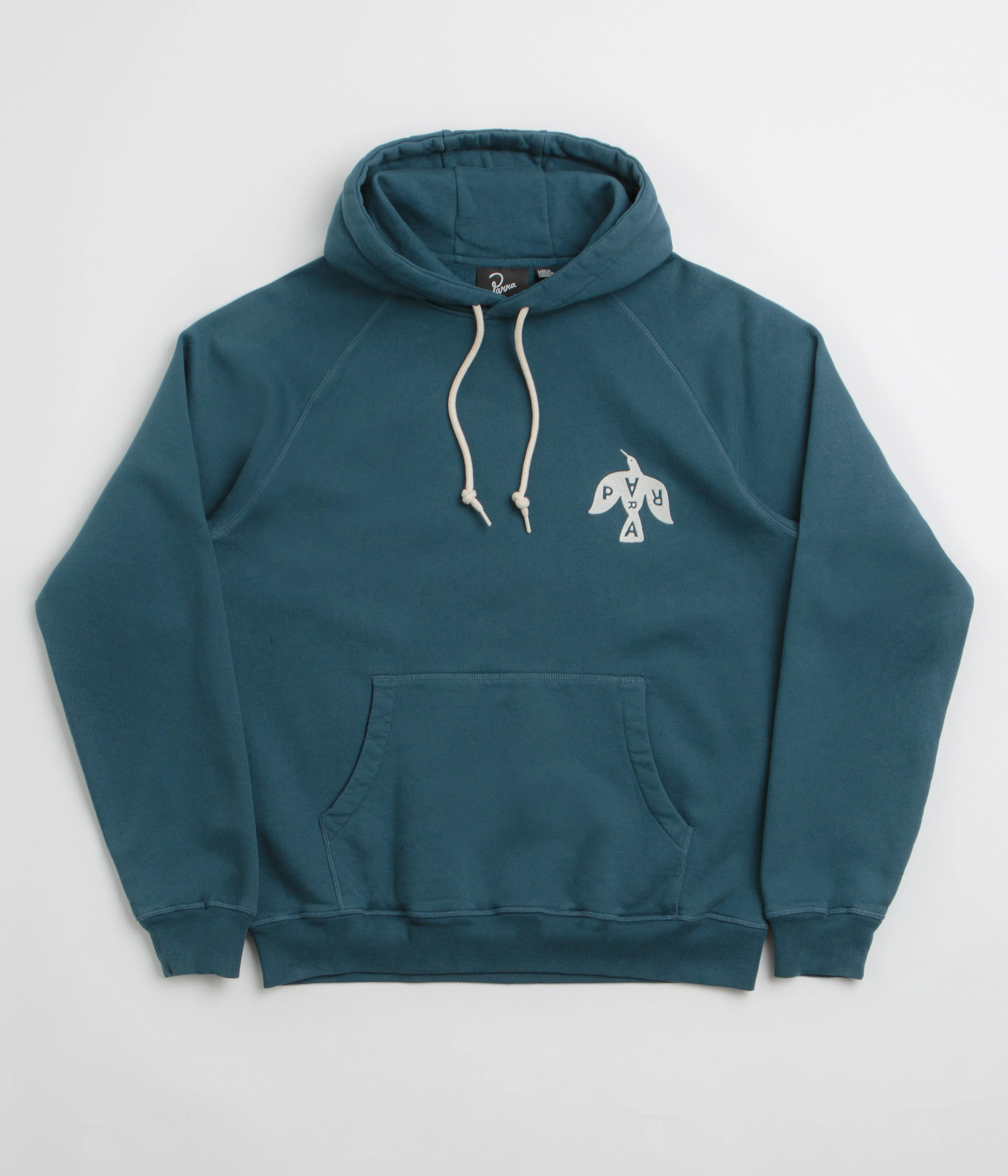 by Parra Crow Logo Hoodie - Teal