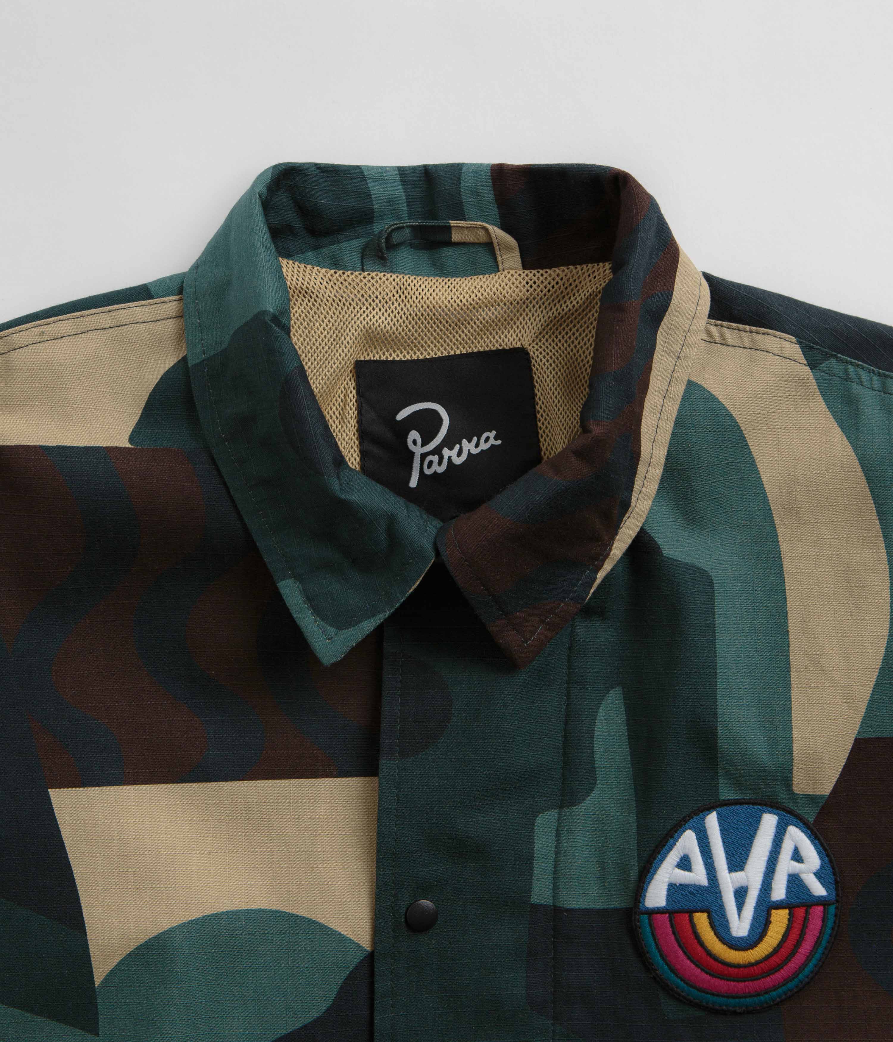 by Parra Distorted Camo Jacket - Green - Image 5