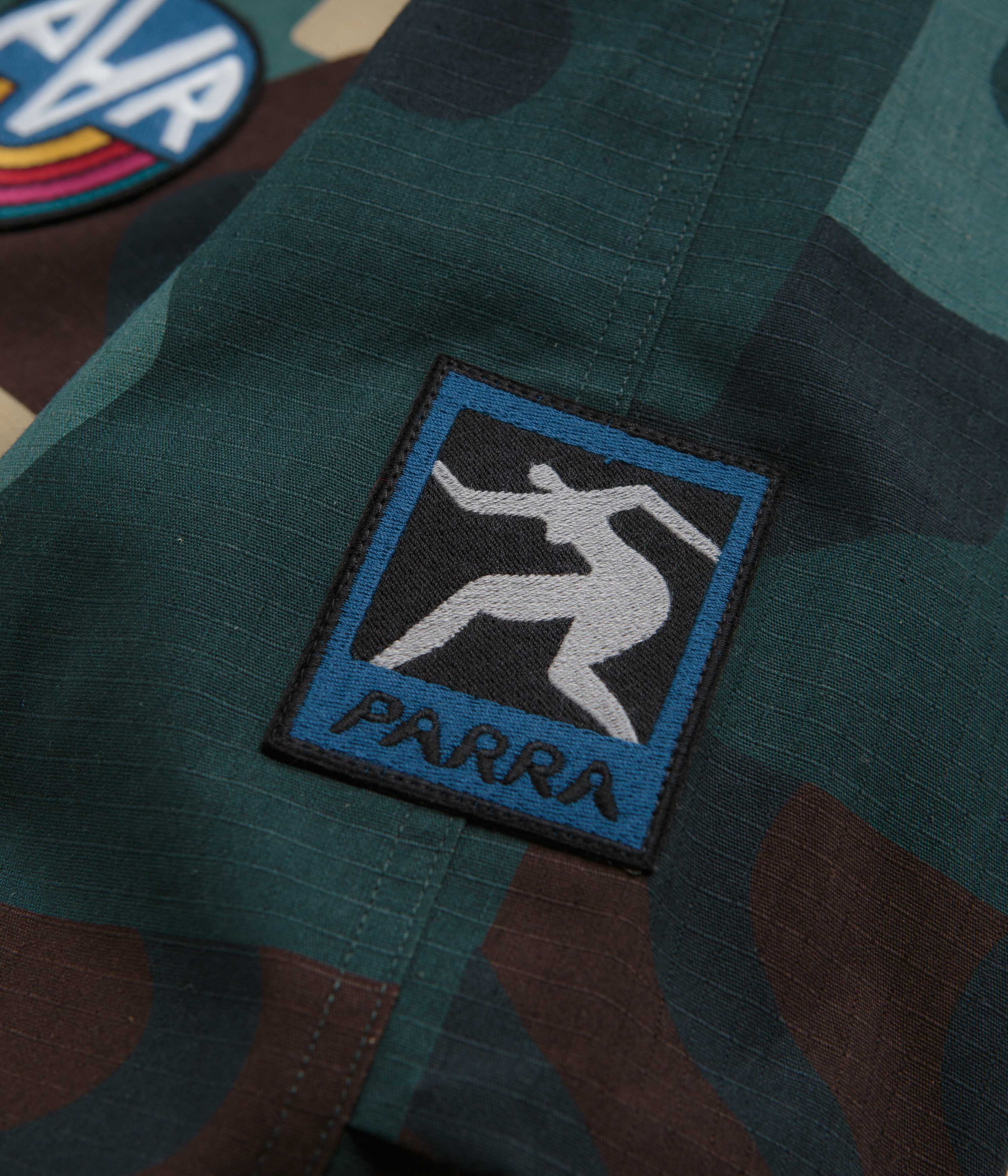 by Parra Distorted Camo Jacket - Green - Image 7