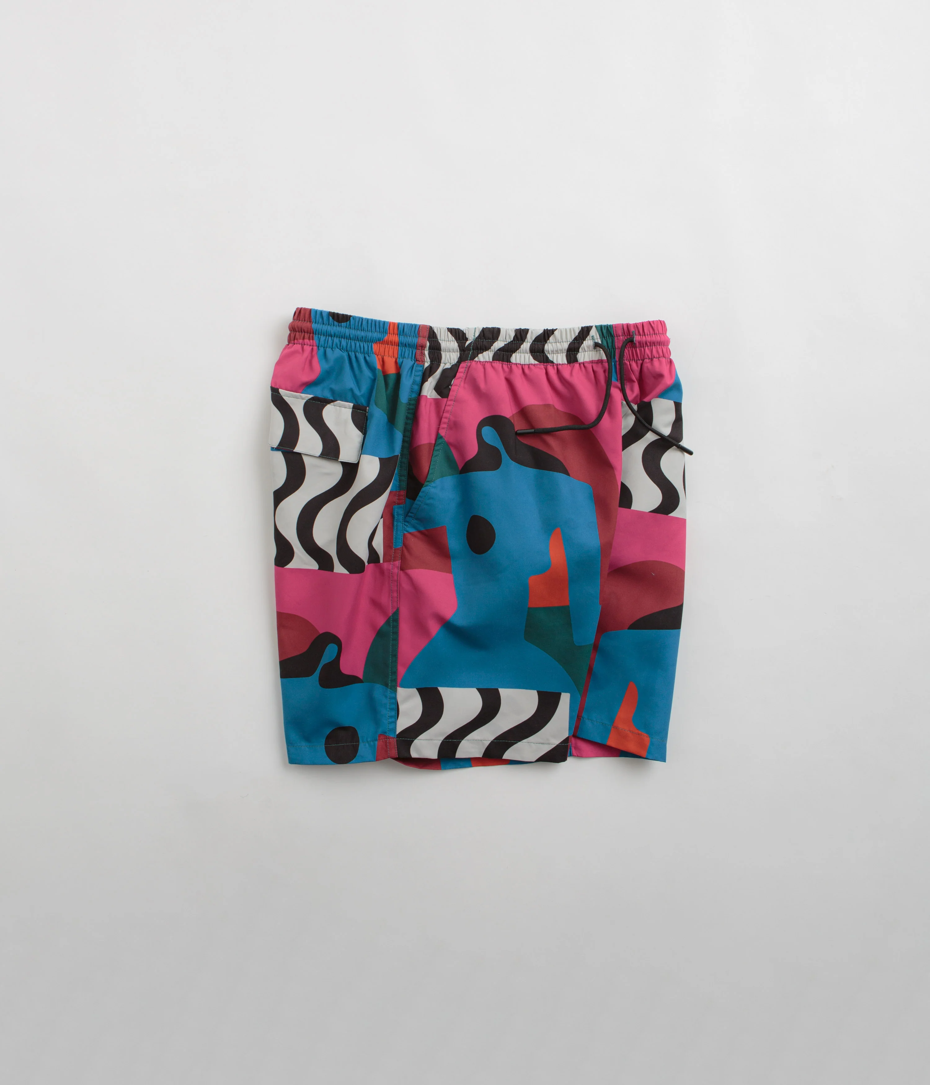 by Parra Distorted Water Swim Shorts - Multi - Image 2