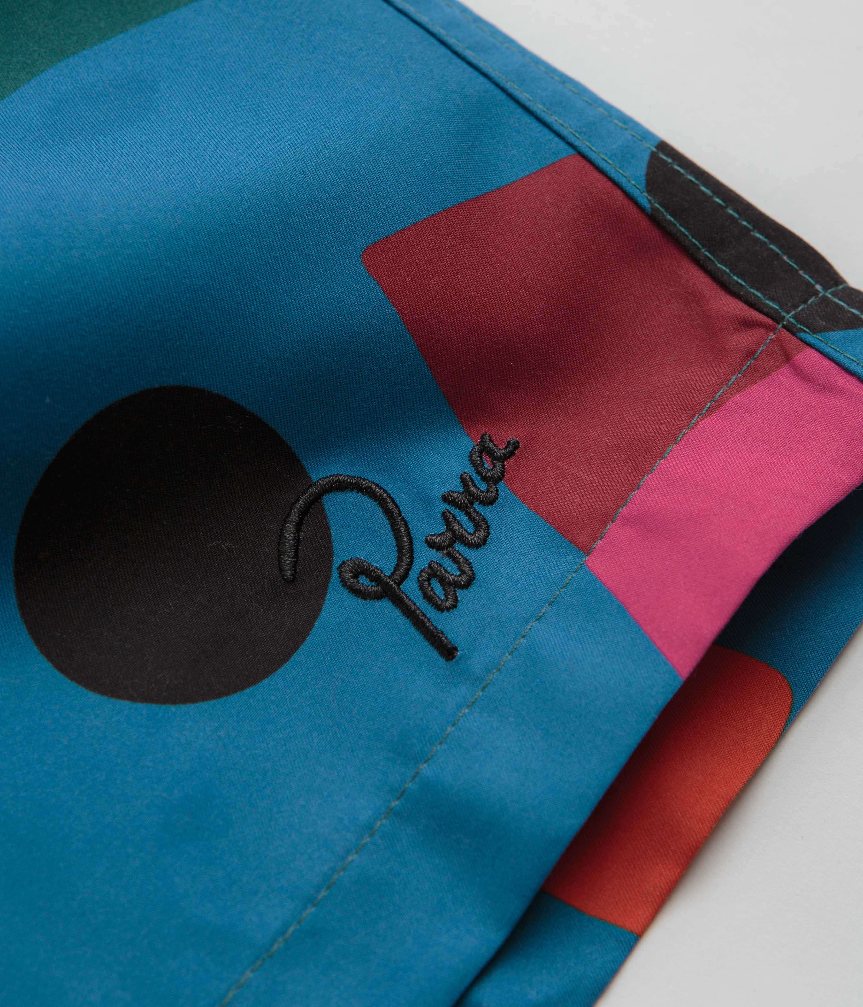 by Parra Distorted Water Swim Shorts - Multi - Image 4