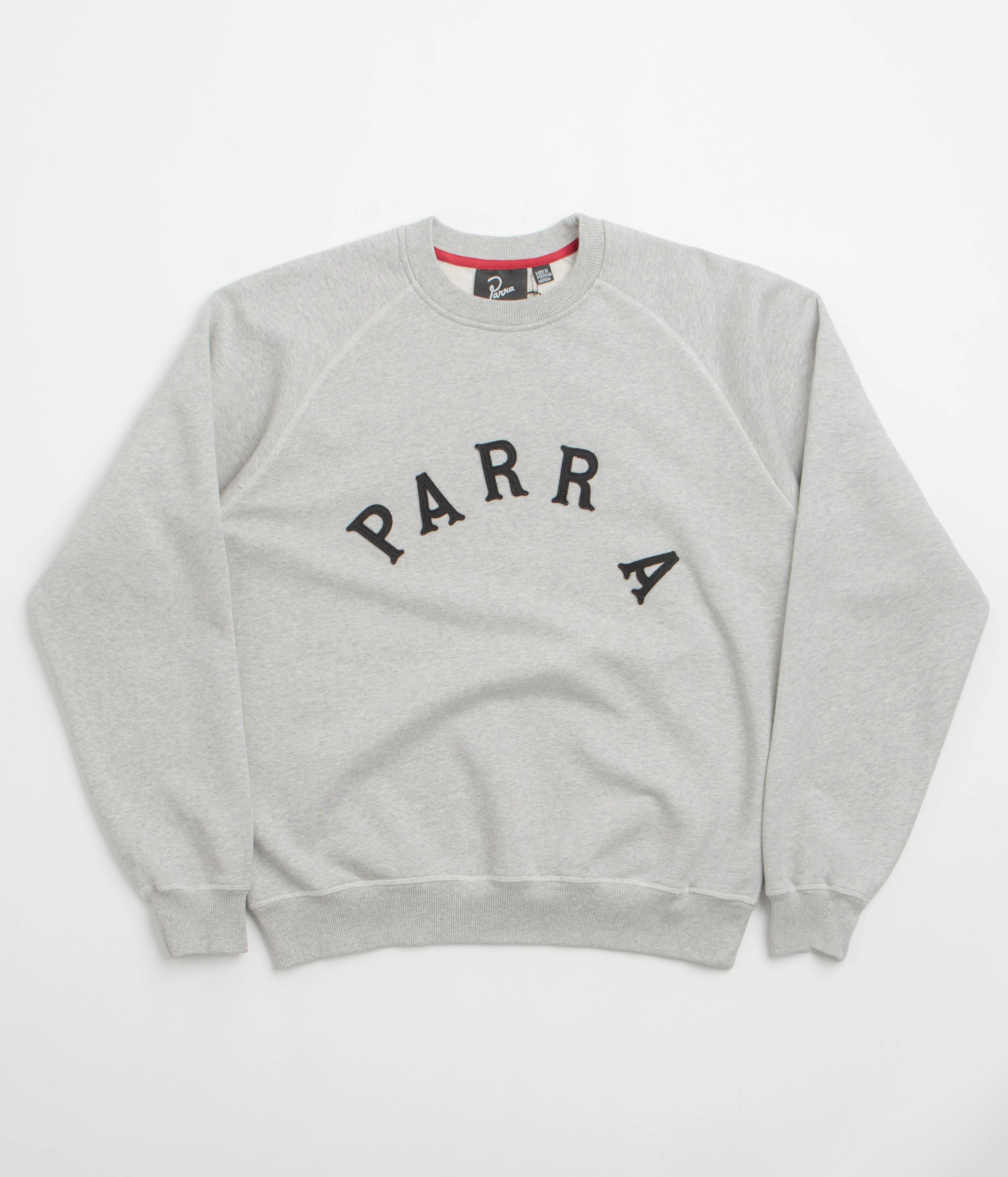 by Parra Drunk Parent Crewneck Sweatshirt - Heather Grey