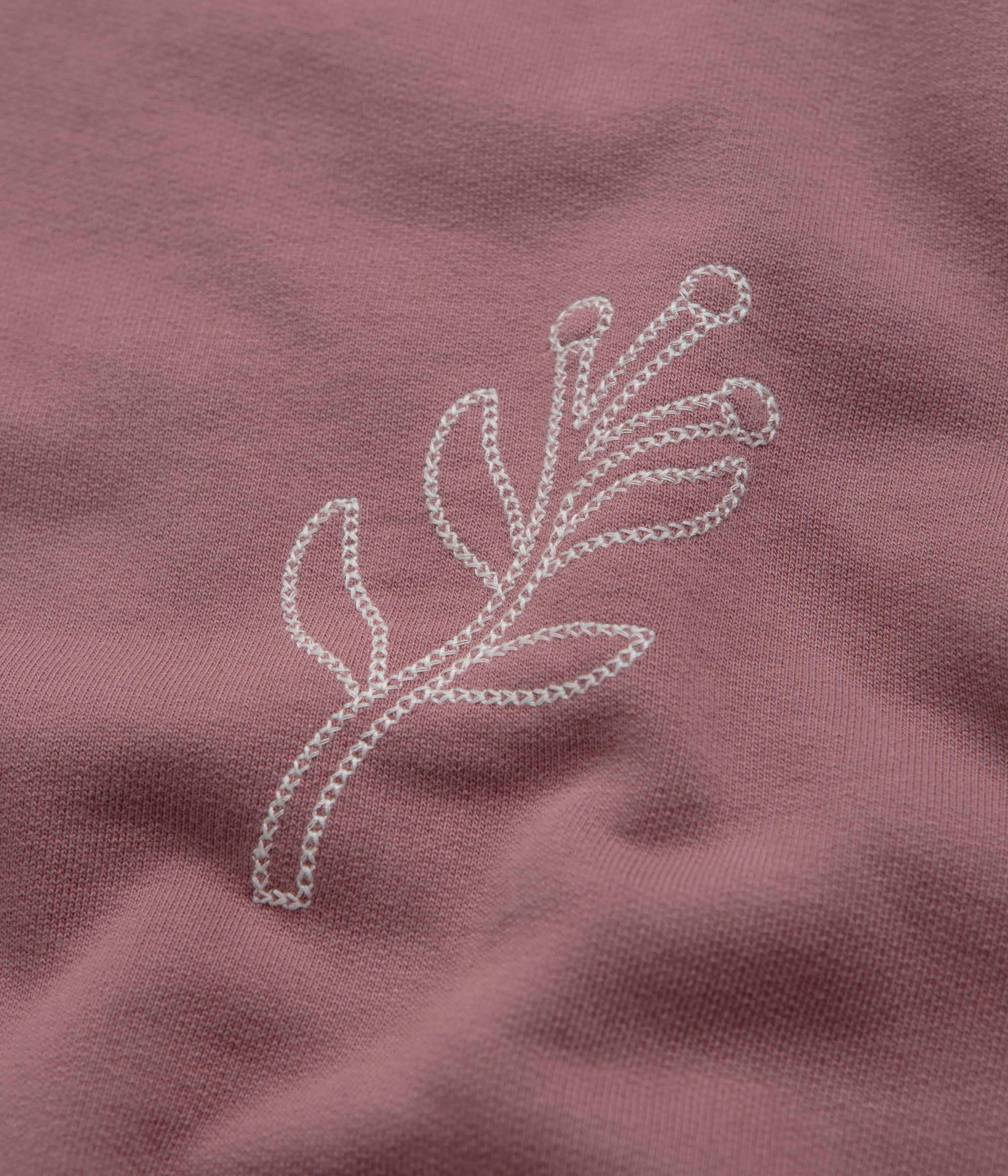 by Parra Duck Attack Crewneck Sweatshirt - Dusty Rose - Image 4
