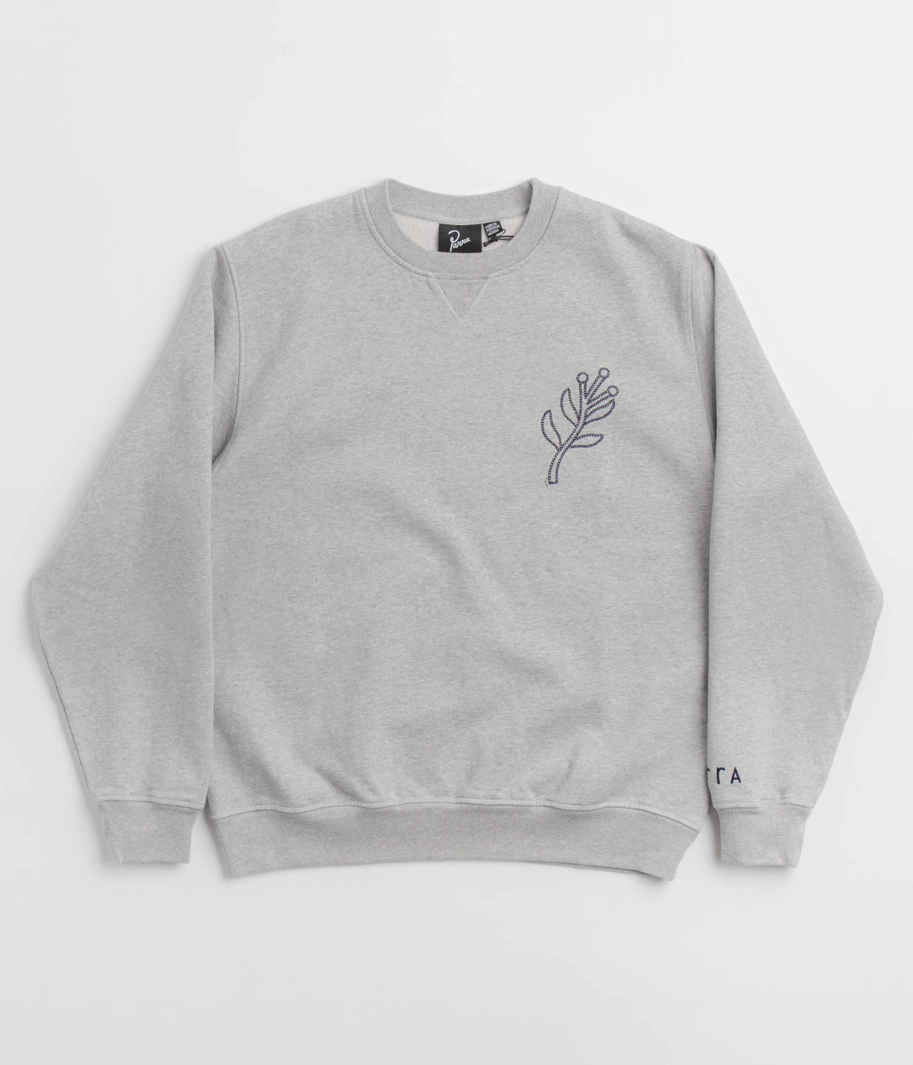 by Parra Duck Attack Crewneck Sweatshirt - Heather Grey - Image 2