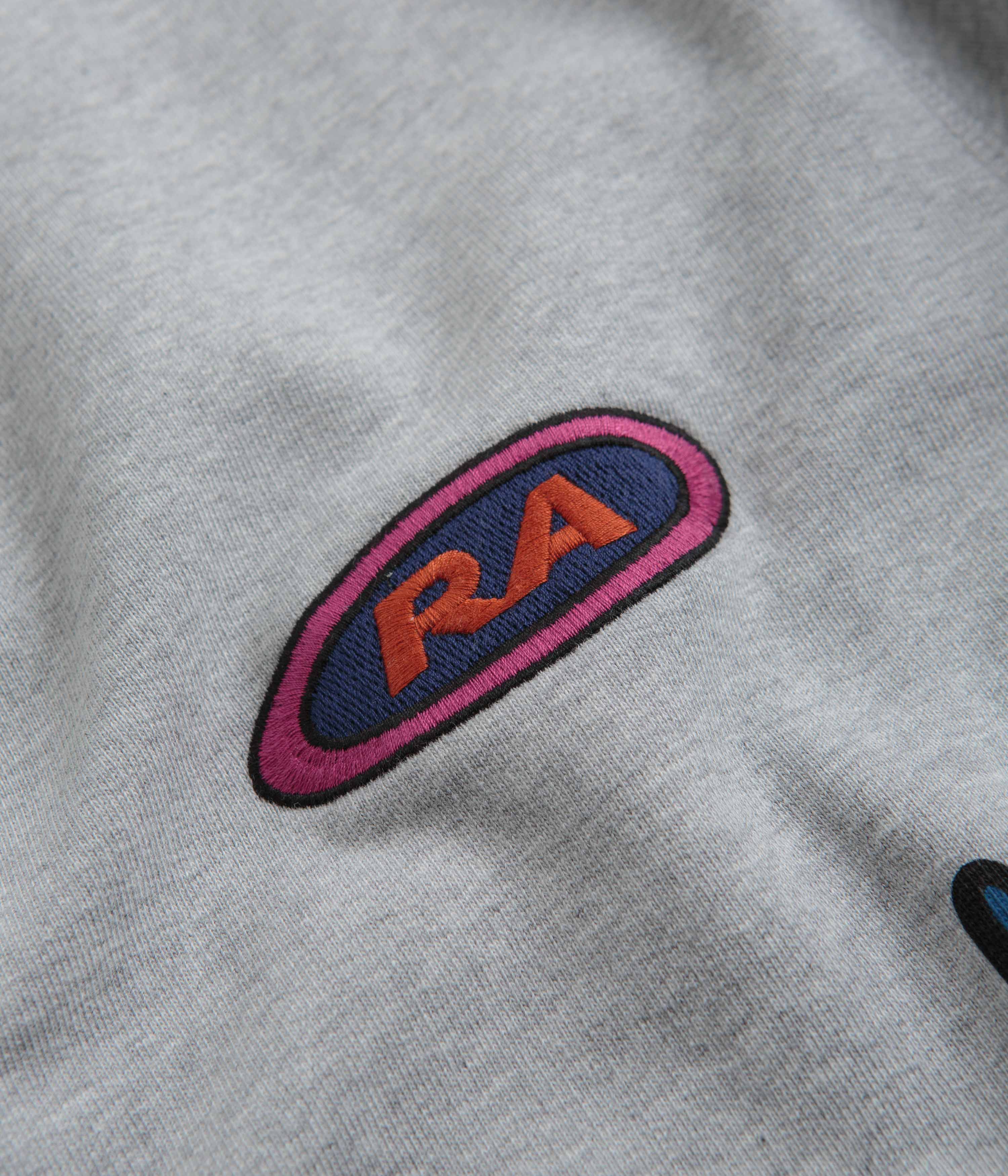 by Parra Early Grab Crewneck Sweatshirt - Heather Grey - Image 3