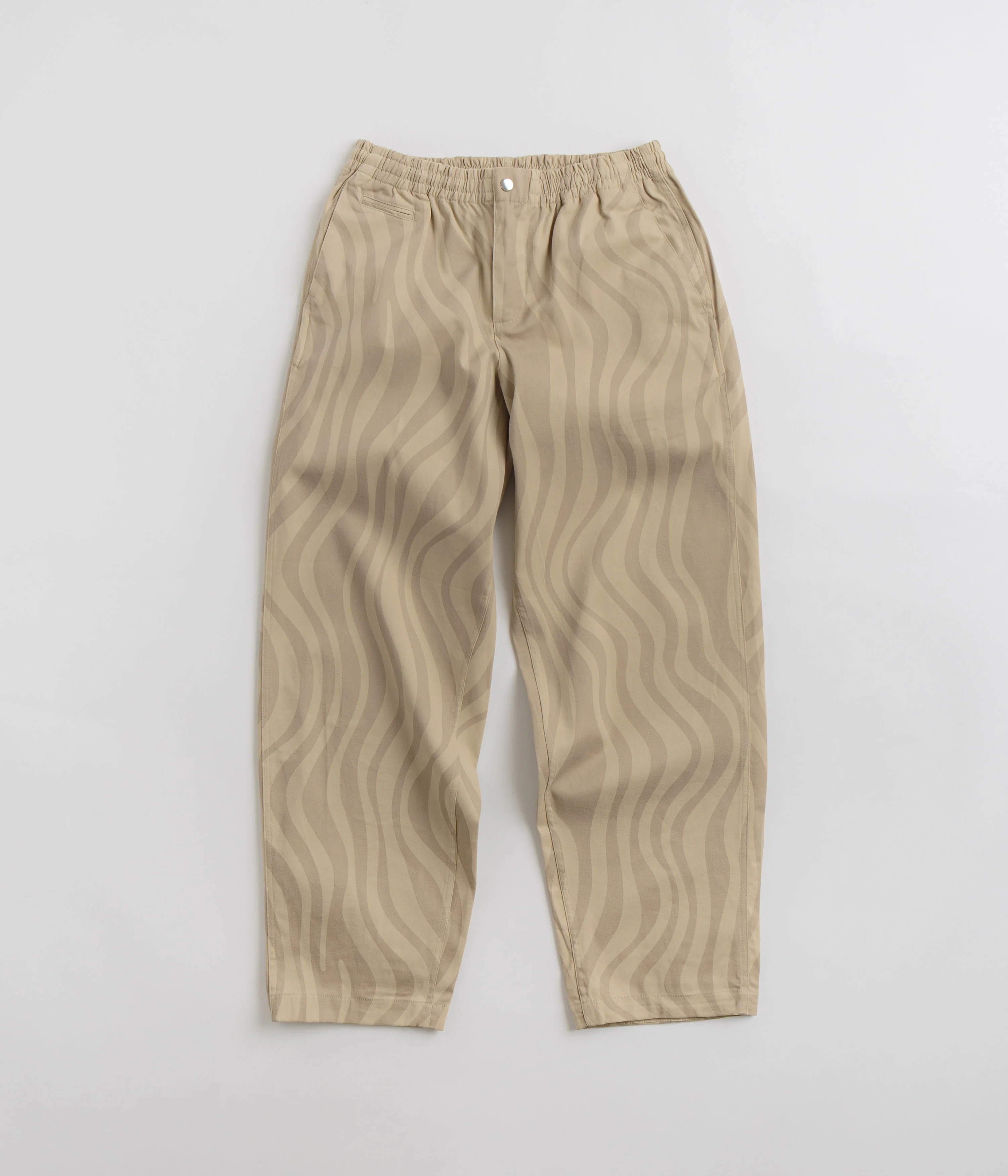 by Parra Flowing Stripes Pants - Tan