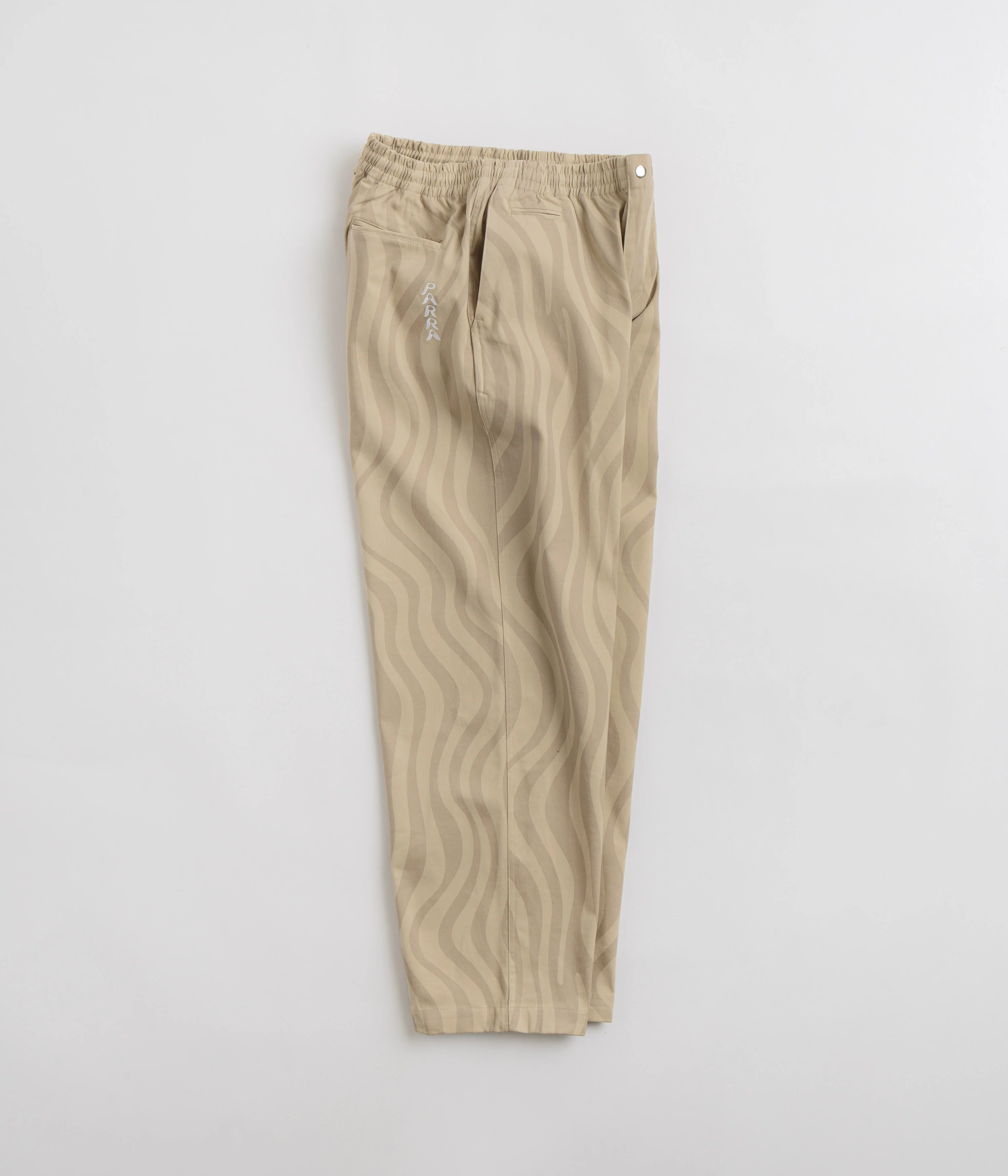 by Parra Flowing Stripes Pants - Tan - Image 2