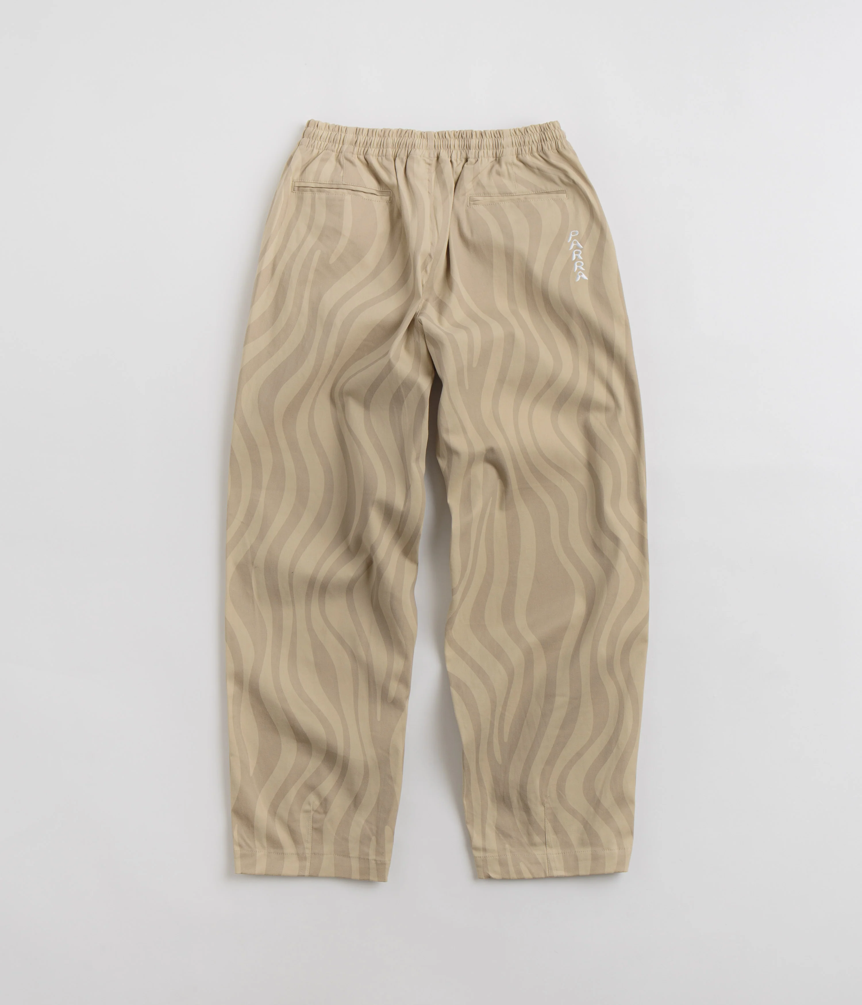by Parra Flowing Stripes Pants - Tan - Image 3