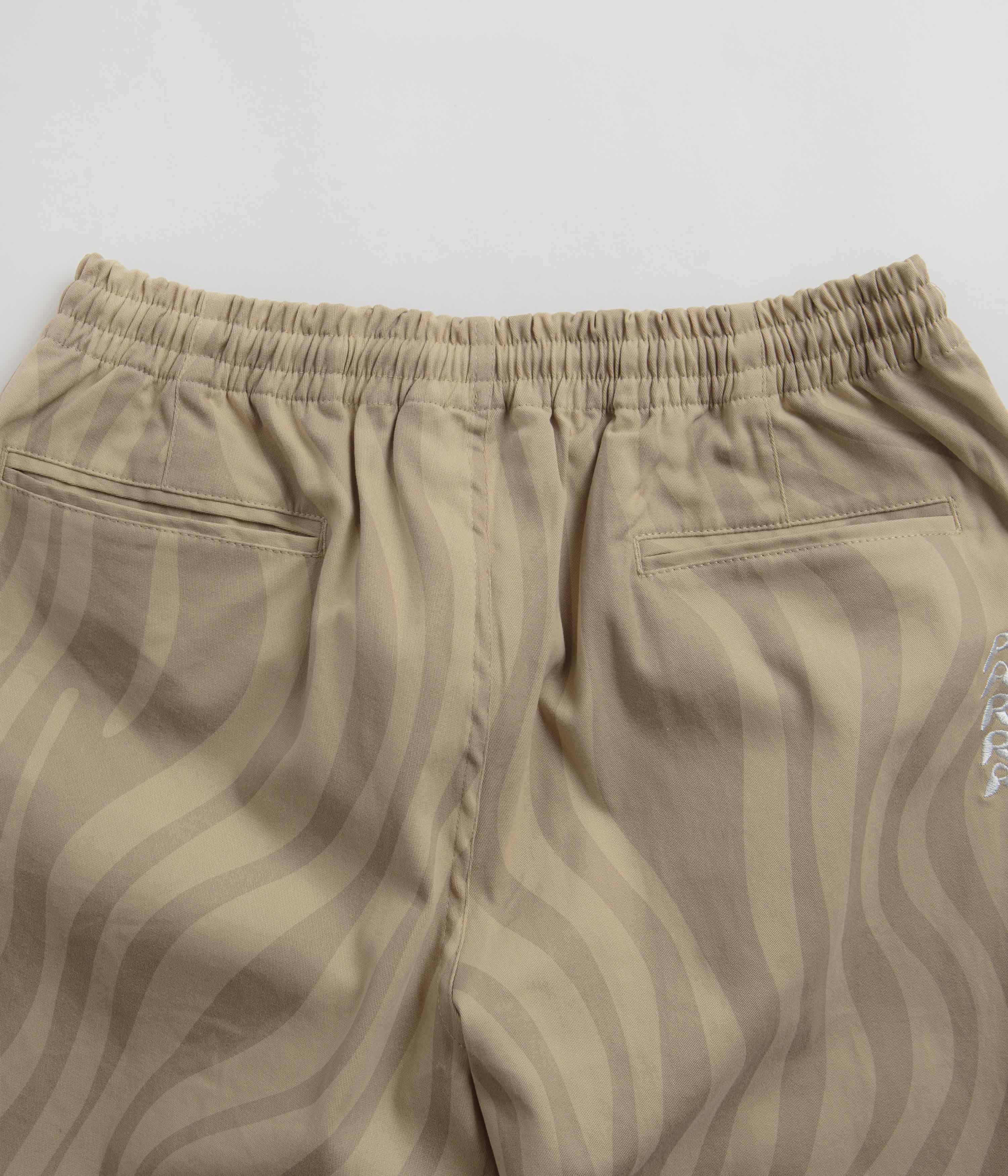 by Parra Flowing Stripes Pants - Tan - Image 6