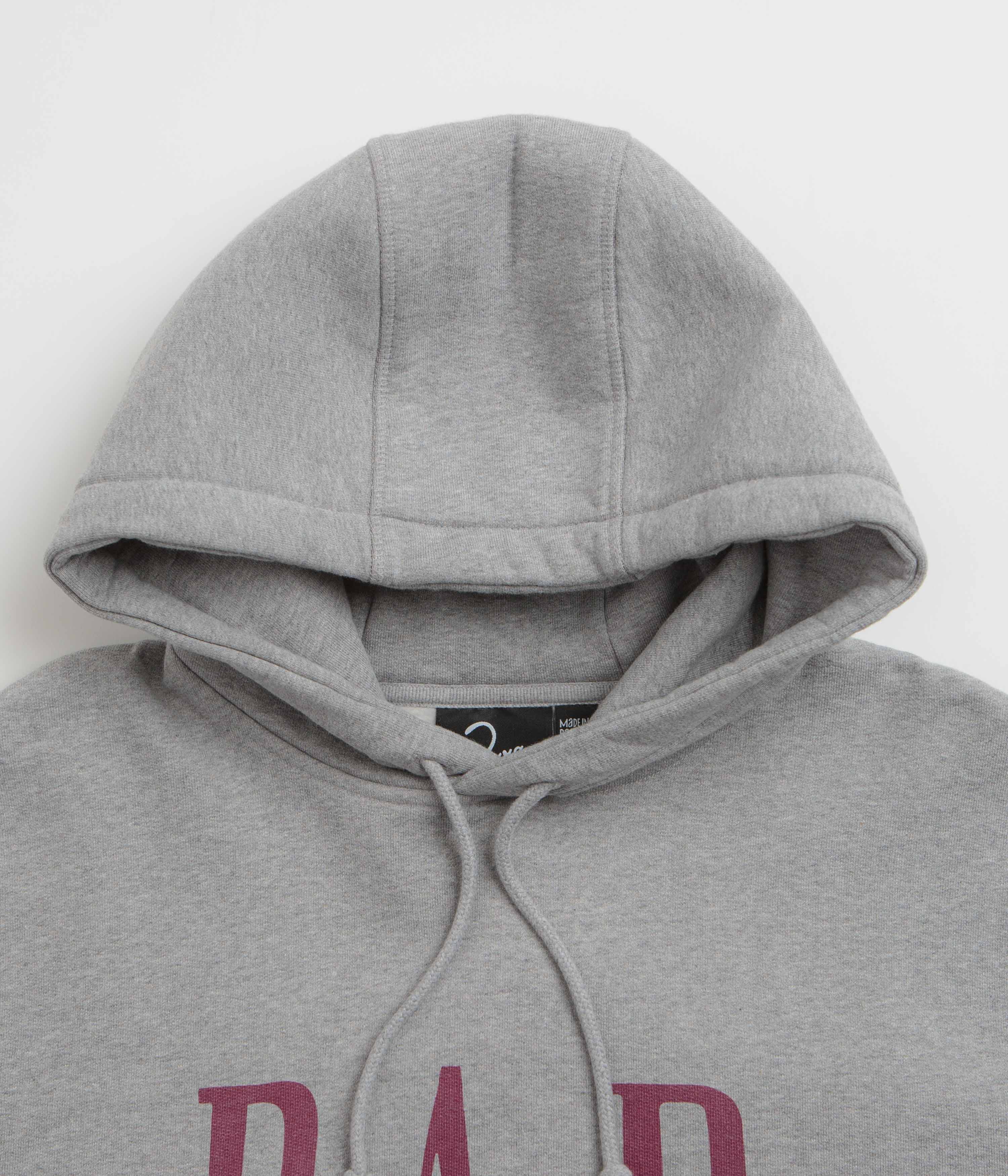 by Parra Gapped Hoodie - Grey - Image 2