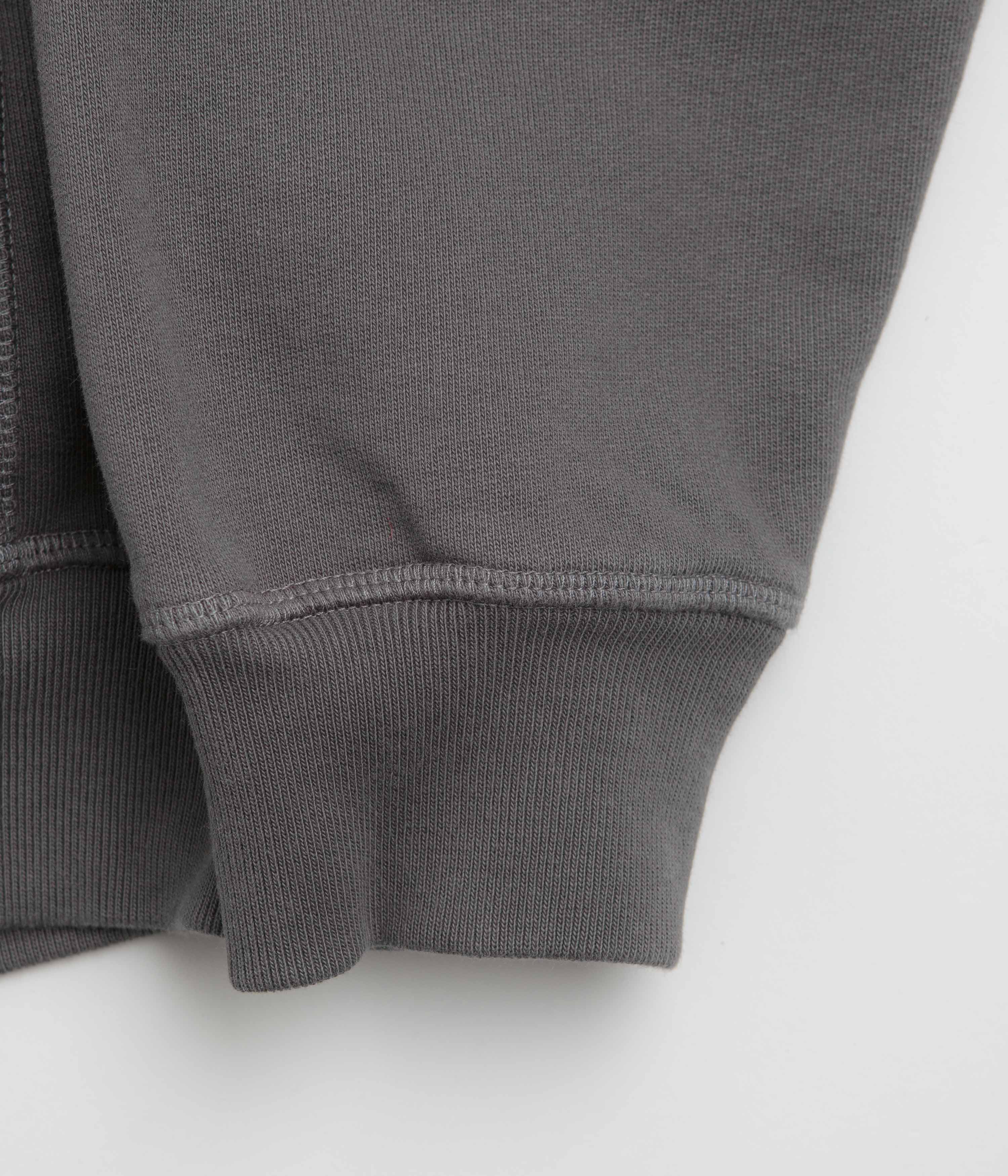 by Parra Get On The Donkey Hoodie - Washed Grey - Image 4