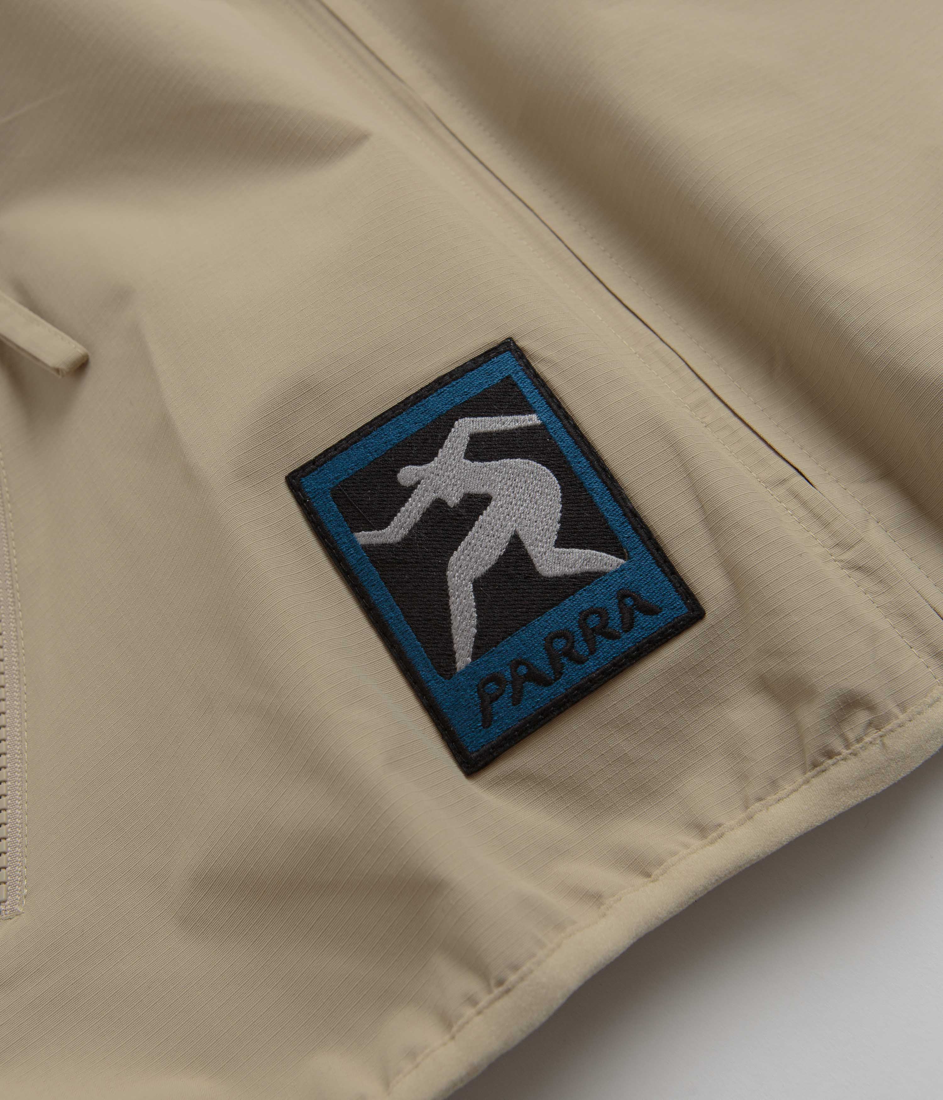 by Parra Ghost Cave Reversible Vest - Tan - Image 4