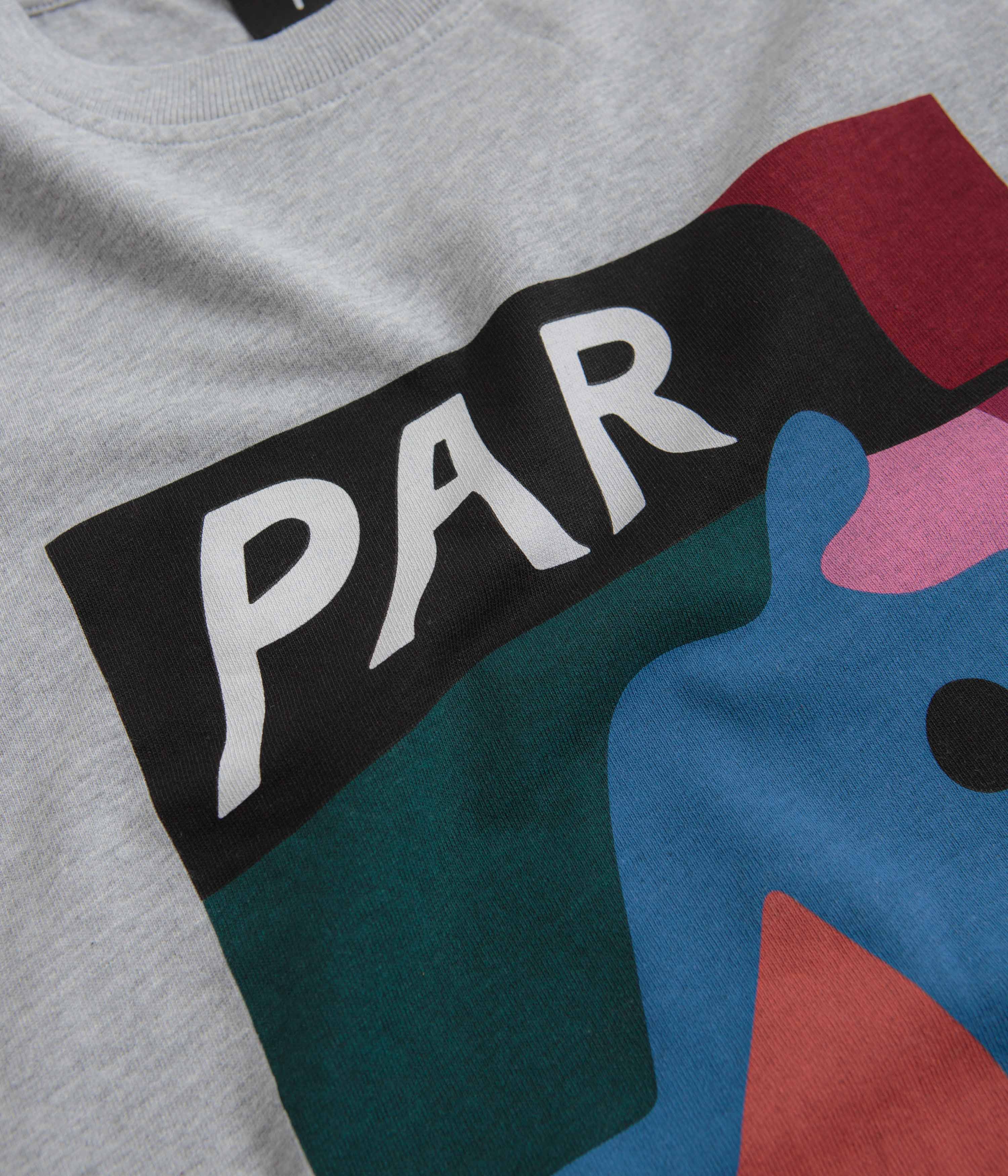 by Parra Ghost Caves T-Shirt - Heather Grey - Image 2